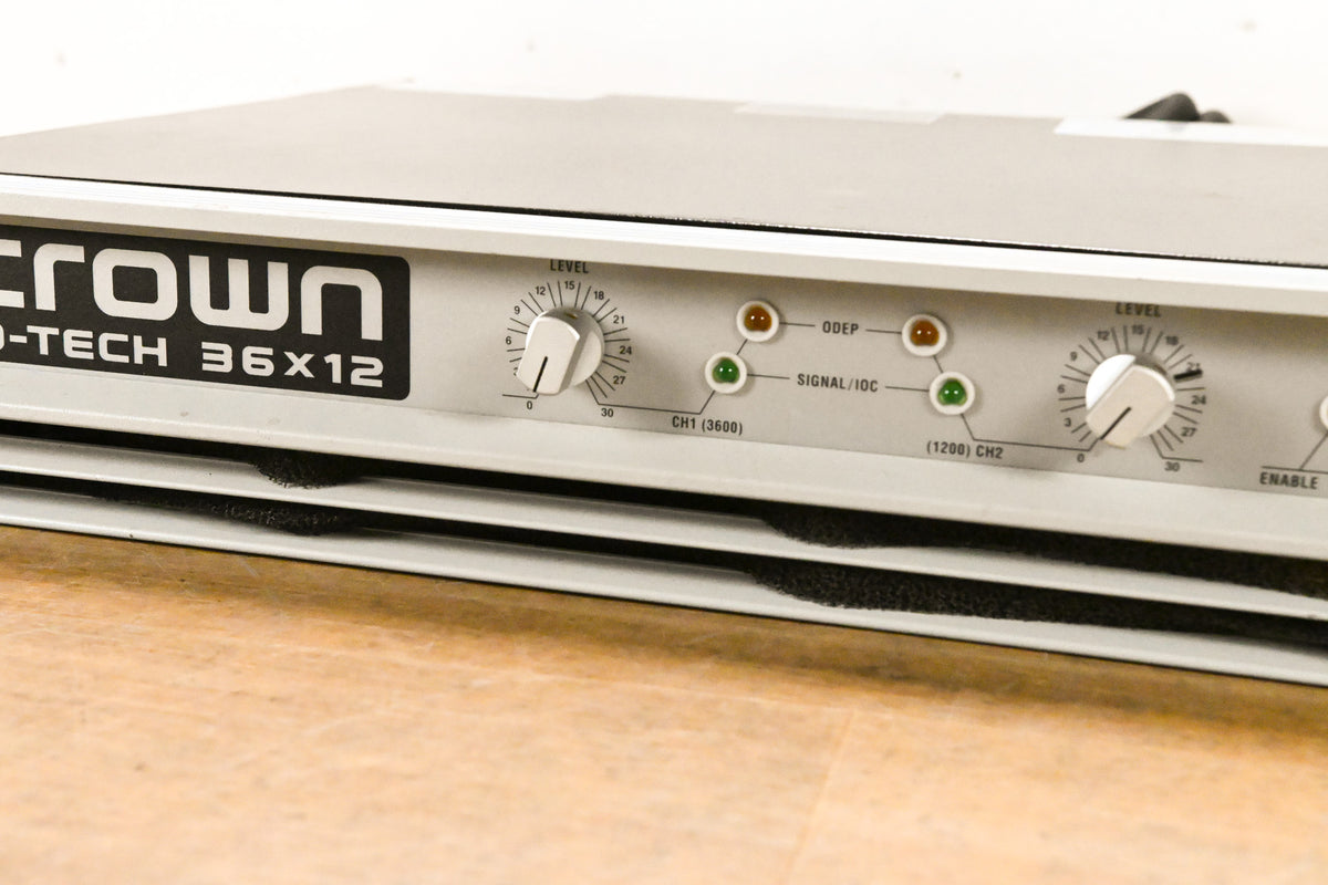 Crown Macro-Tech 36x12 2-Channel Power Amplifier