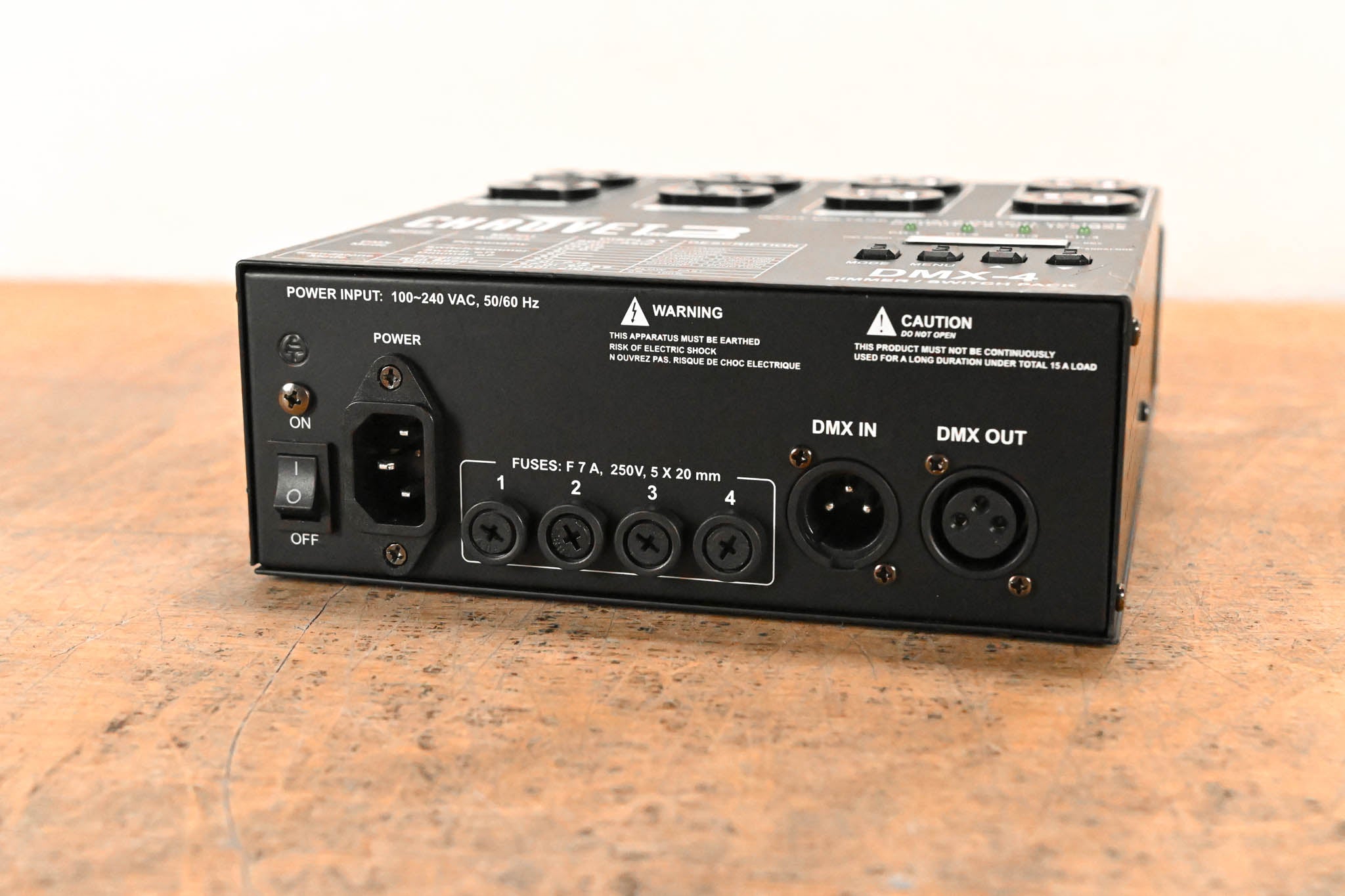 Chauvet DMX-4 4-Channel DMX Dimmer/Relay Pack