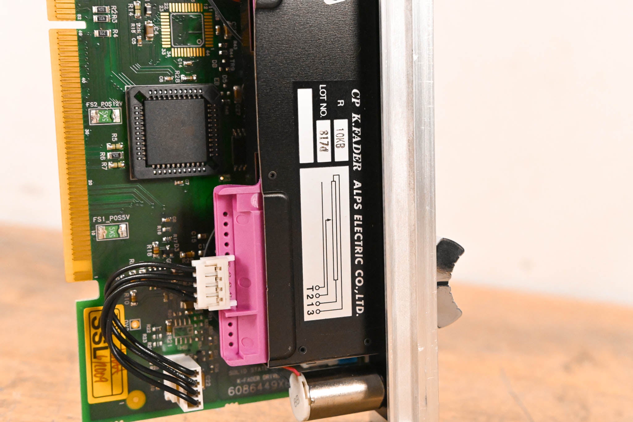 Solid State Logic C300 HD Motorized Fader Module – ALPS K-Fader Assembly