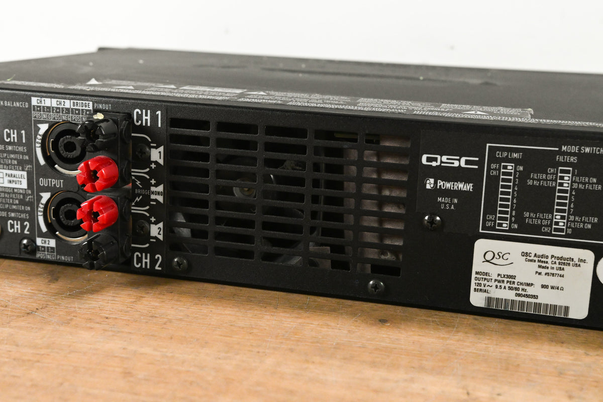 QSC PLX3002 2-Channel Power Amplifier