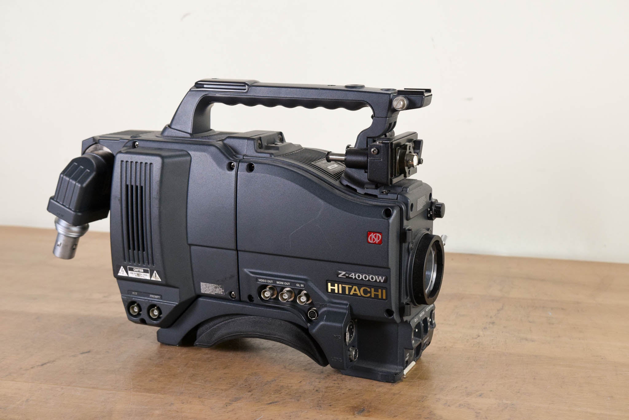 Hitachi Z-4000W CCD Camcorder with CX-Z3A Triax Adapter