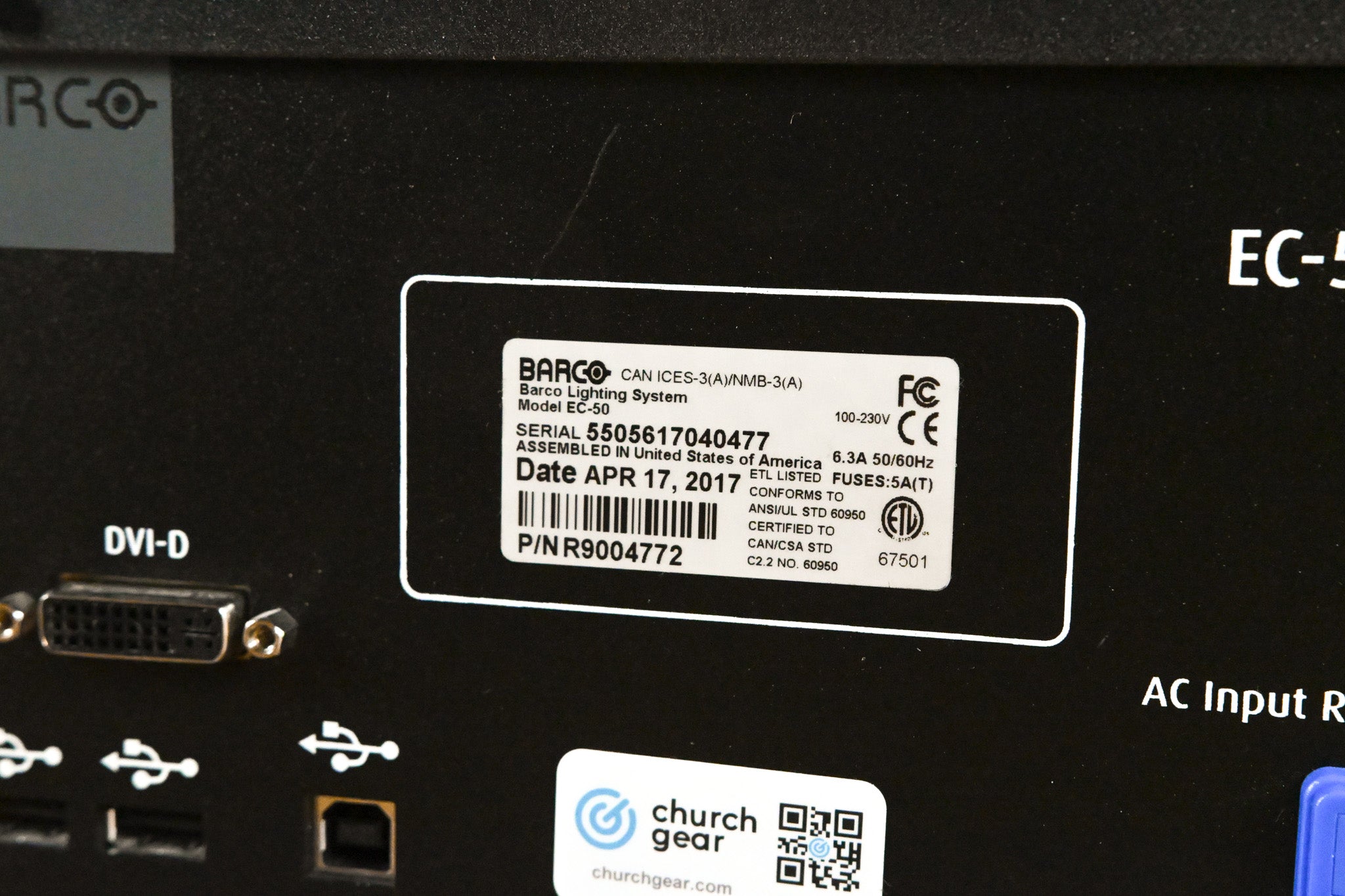 Barco EC-50 Event Master Compact Event Controller