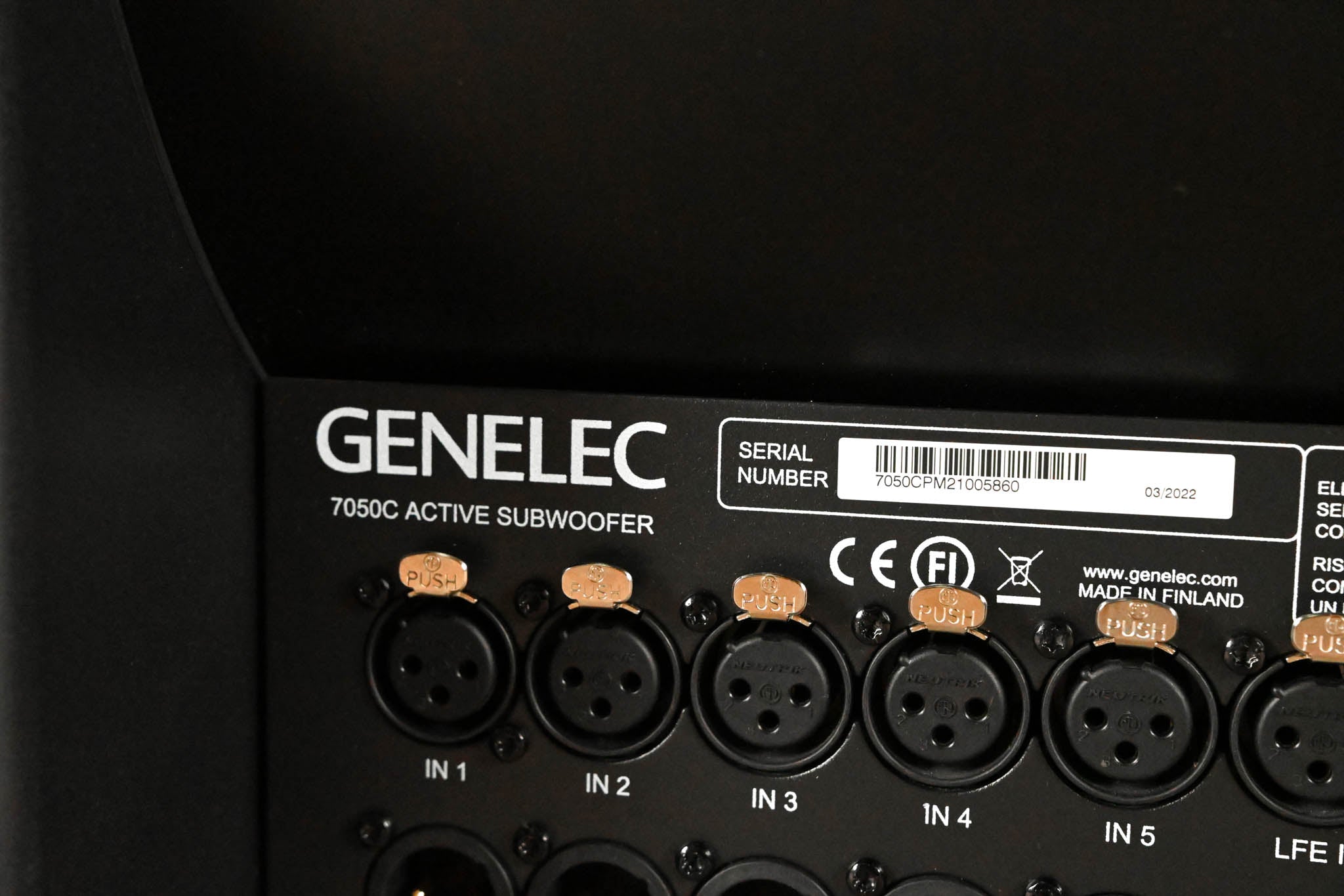 Genelec 7050C 8" Active Studio Subwoofer