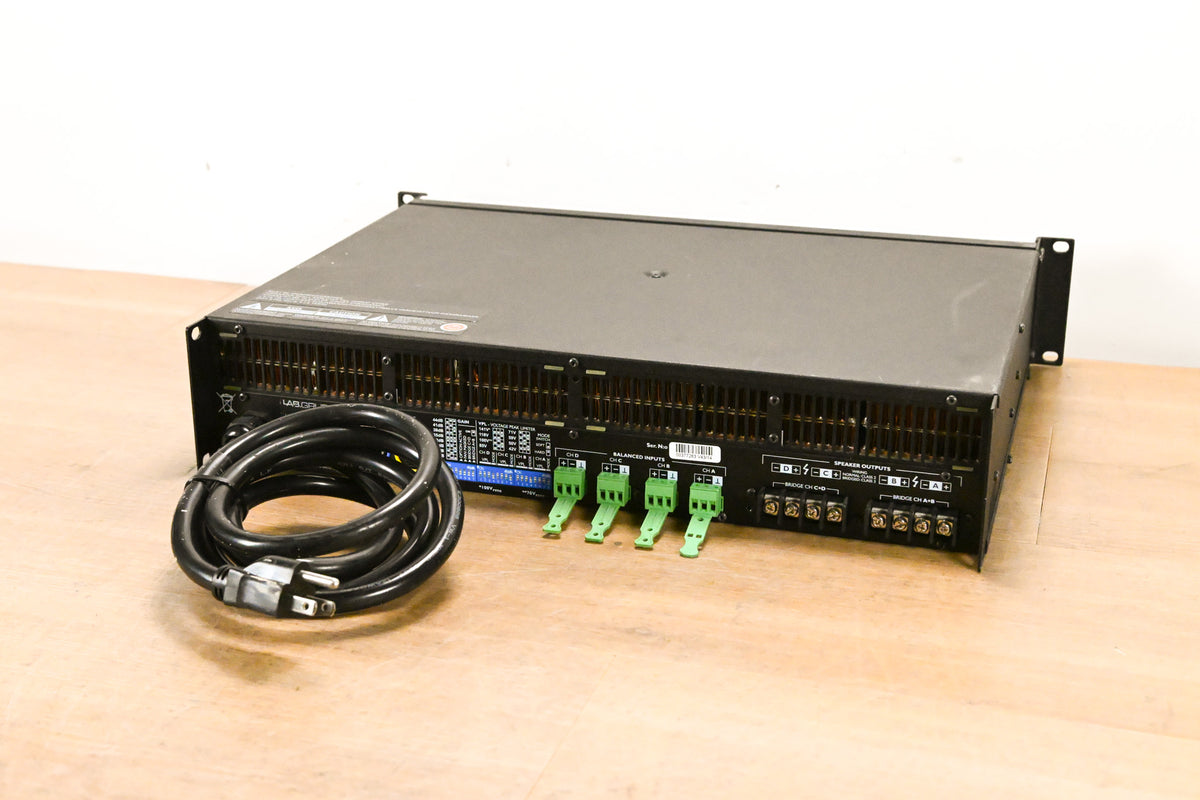 Lab Gruppen C 16:4 1600W Four-Channel Power Amplifier