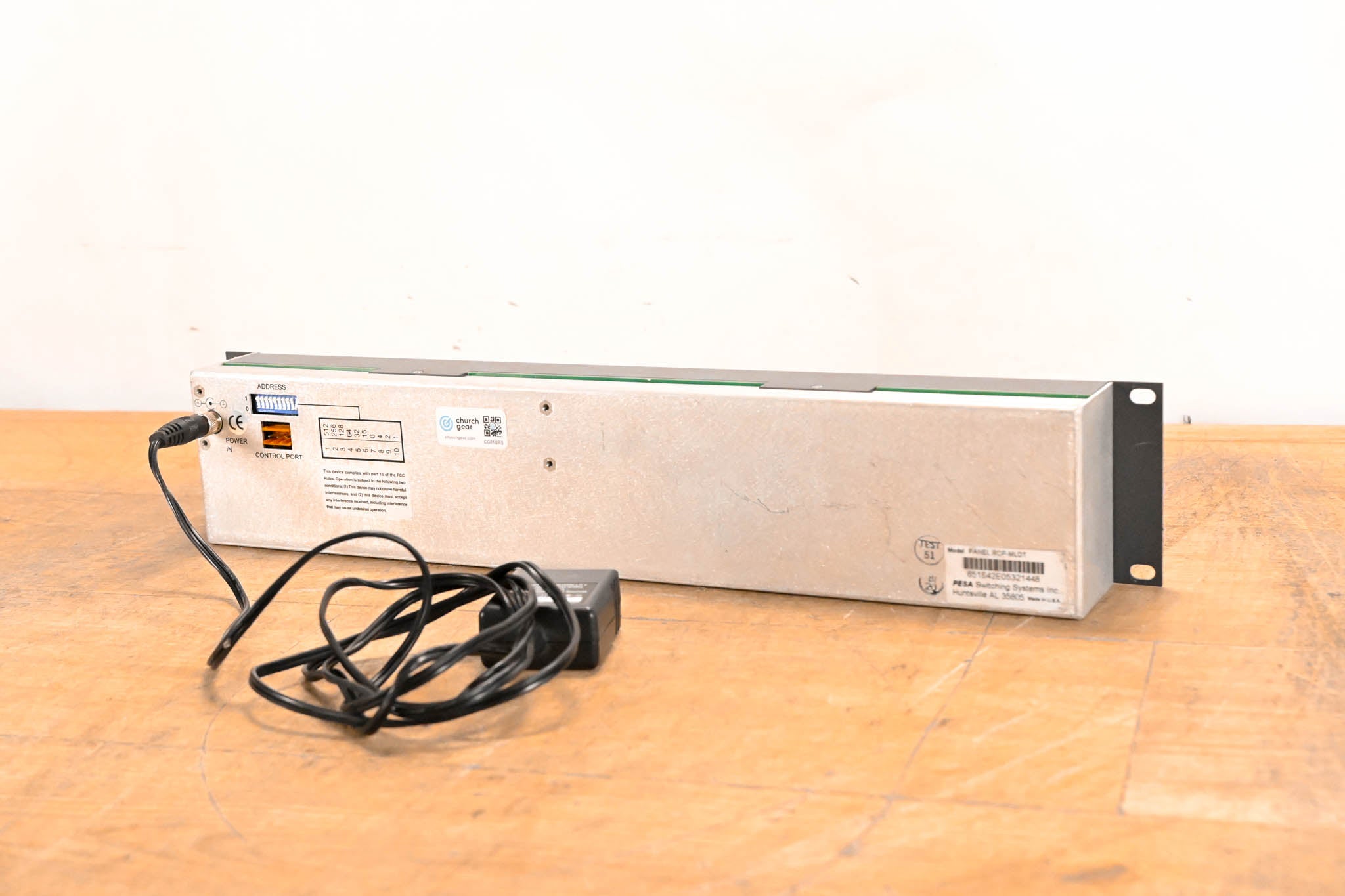 Pesa RCP-MLDT 2RU Matrix Switcher Control Panel