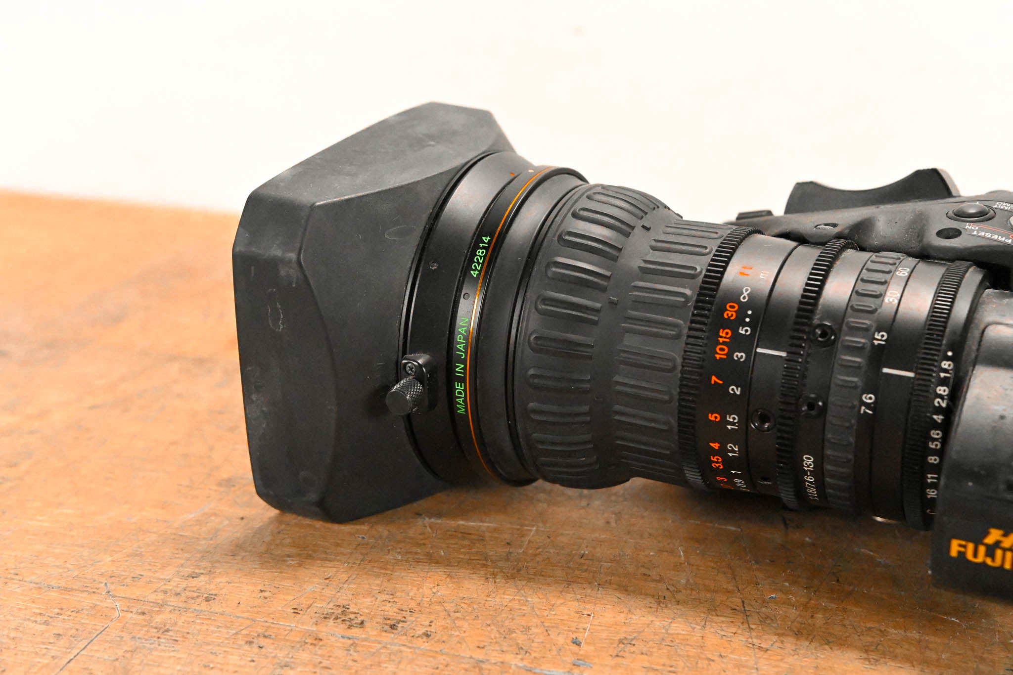 Fujinon XA17x7.6BERM-M58B 1:1.8/7.6-130mm Zoom Lens