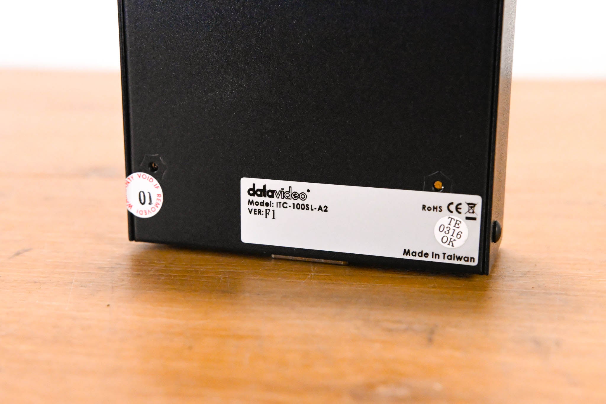 Datavideo ITC-100SL-A2 Wired Intercom Beltpack Slave Unit