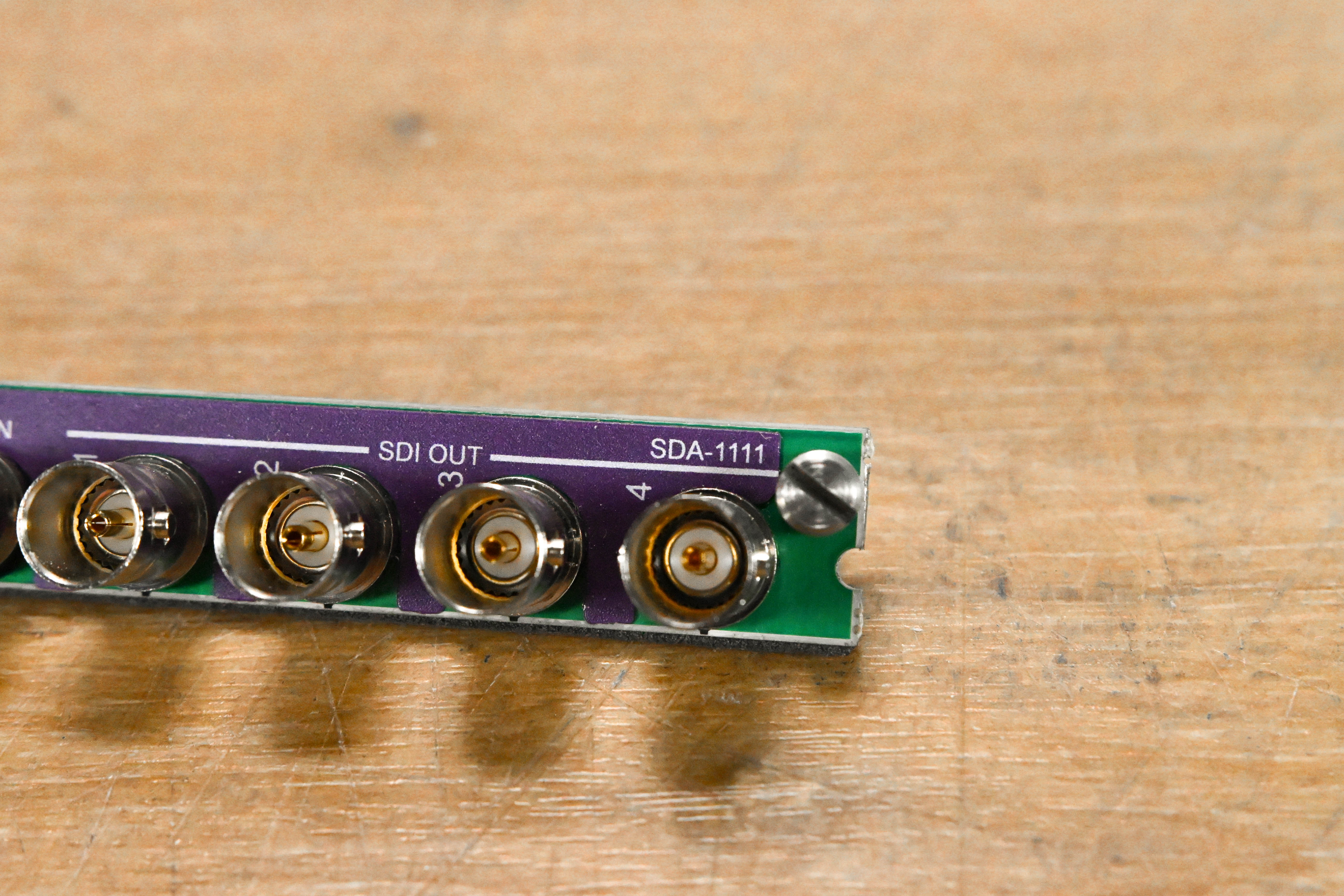 Miranda SDA-1111 1x4 Rear I/O Module for Densité Frame