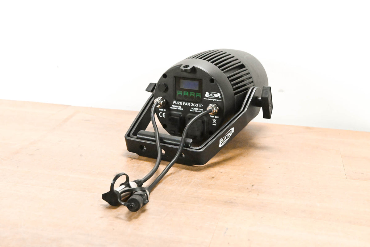 Elation FUZE PAR Z60 IP 60W RGBW LED Par with Zoom (NO POWER CABLE)