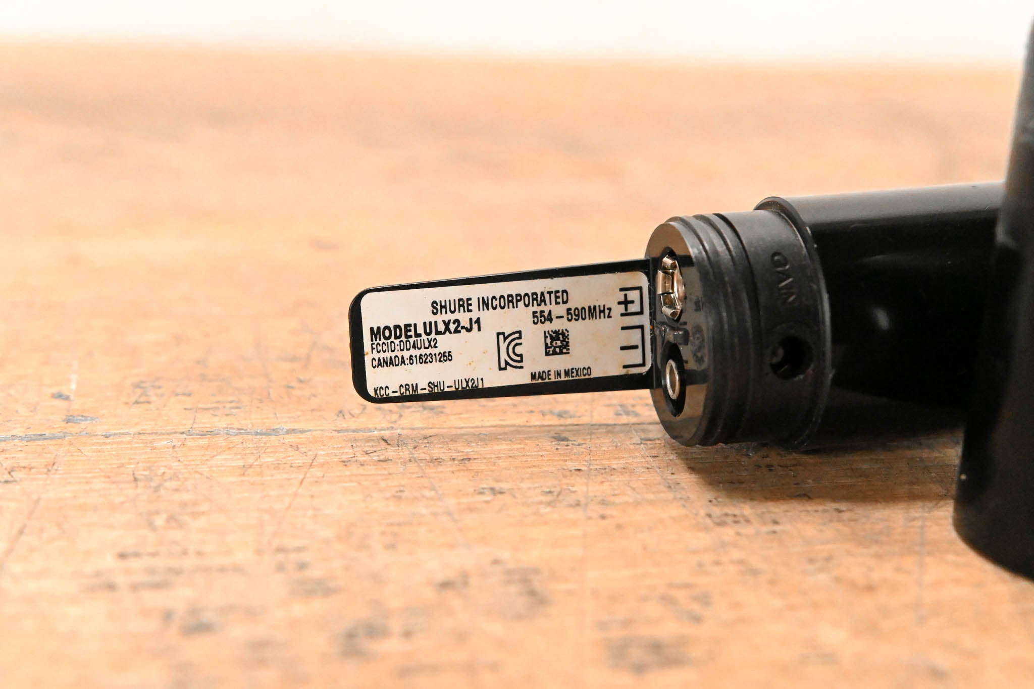 Shure ULX2/B58 Handheld Wireless Transmitter - J1 Band: 554-590 MHz
