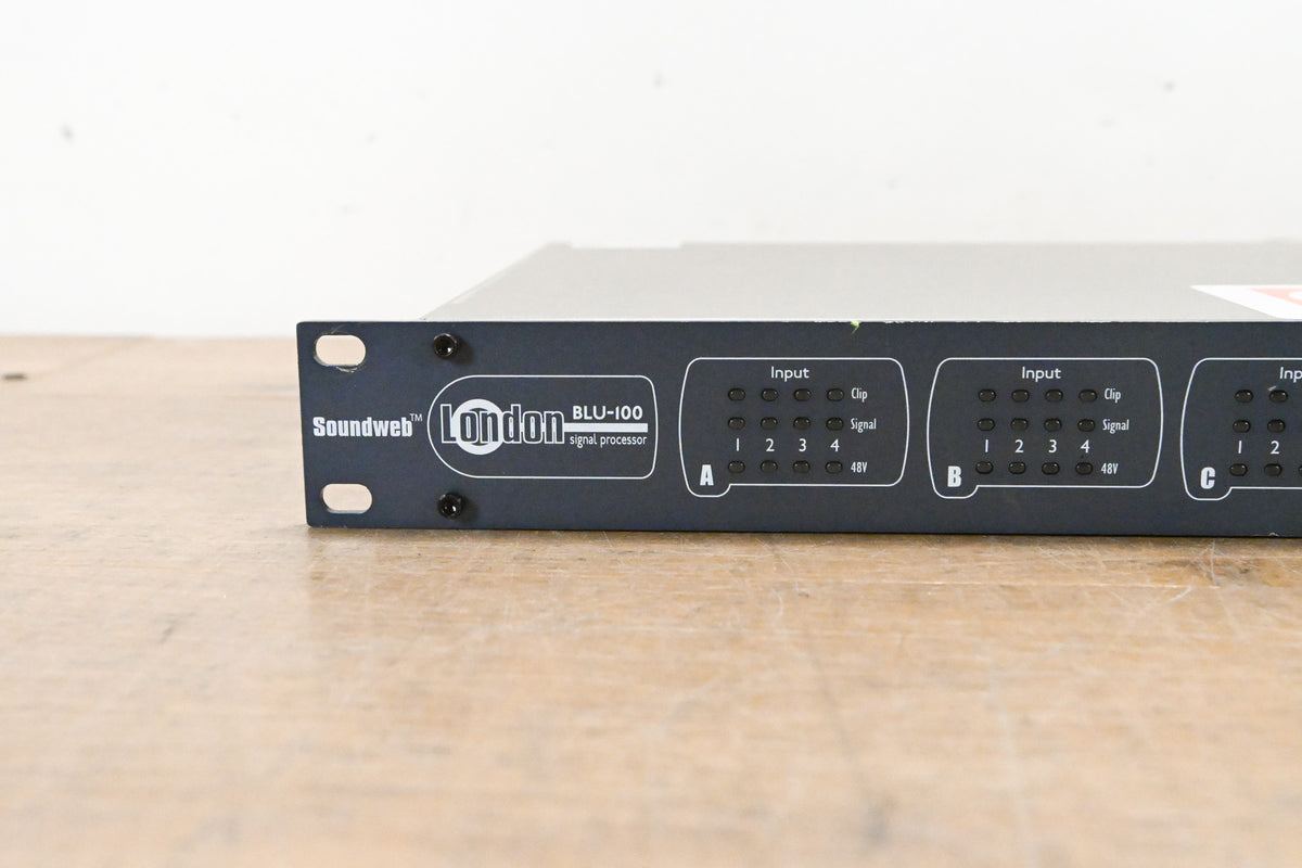 BSS London BLU-100 12x8 Signal Processor with BLU Link