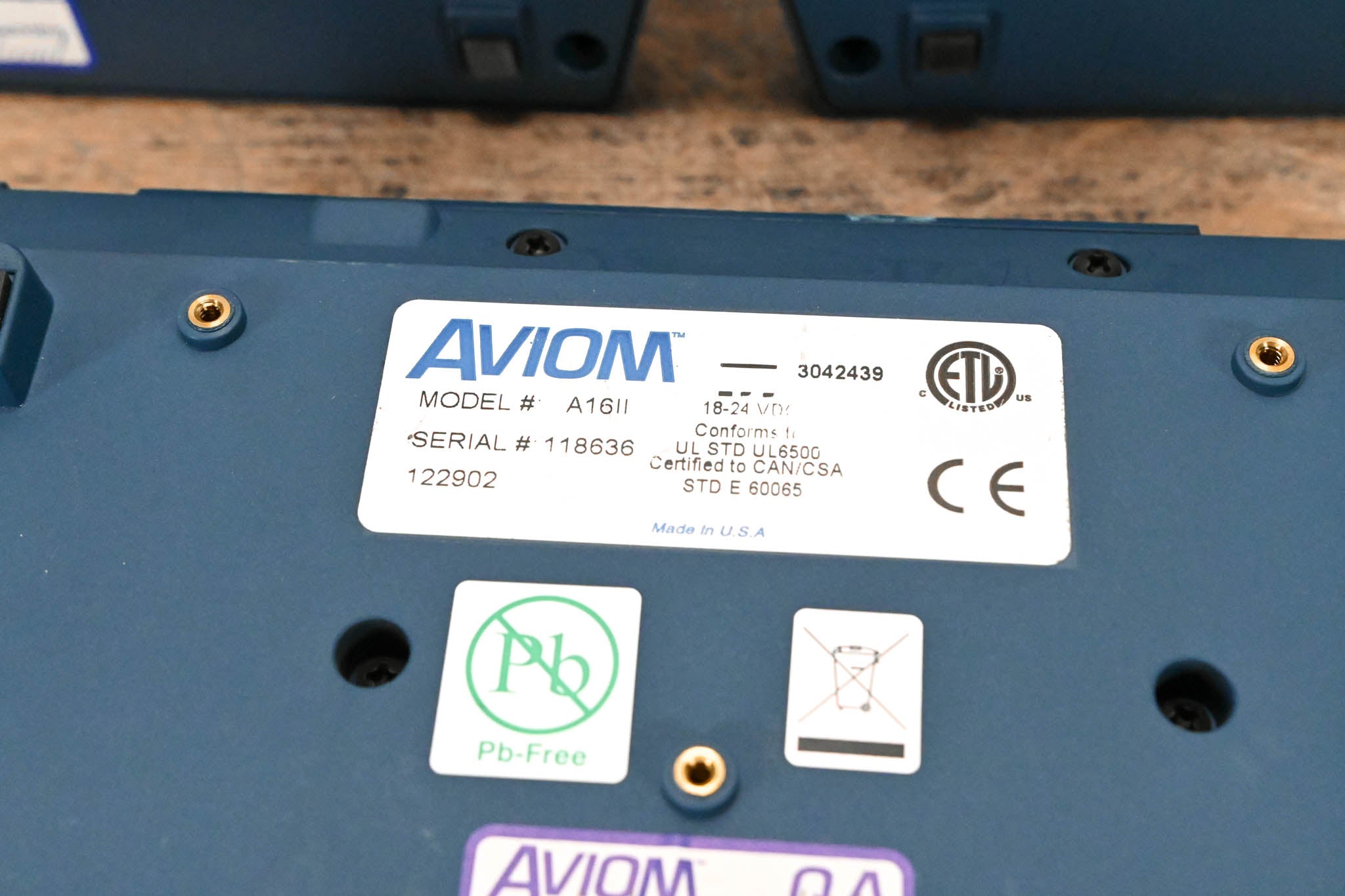Aviom A-16II Personal Mixer (Pack of 3)