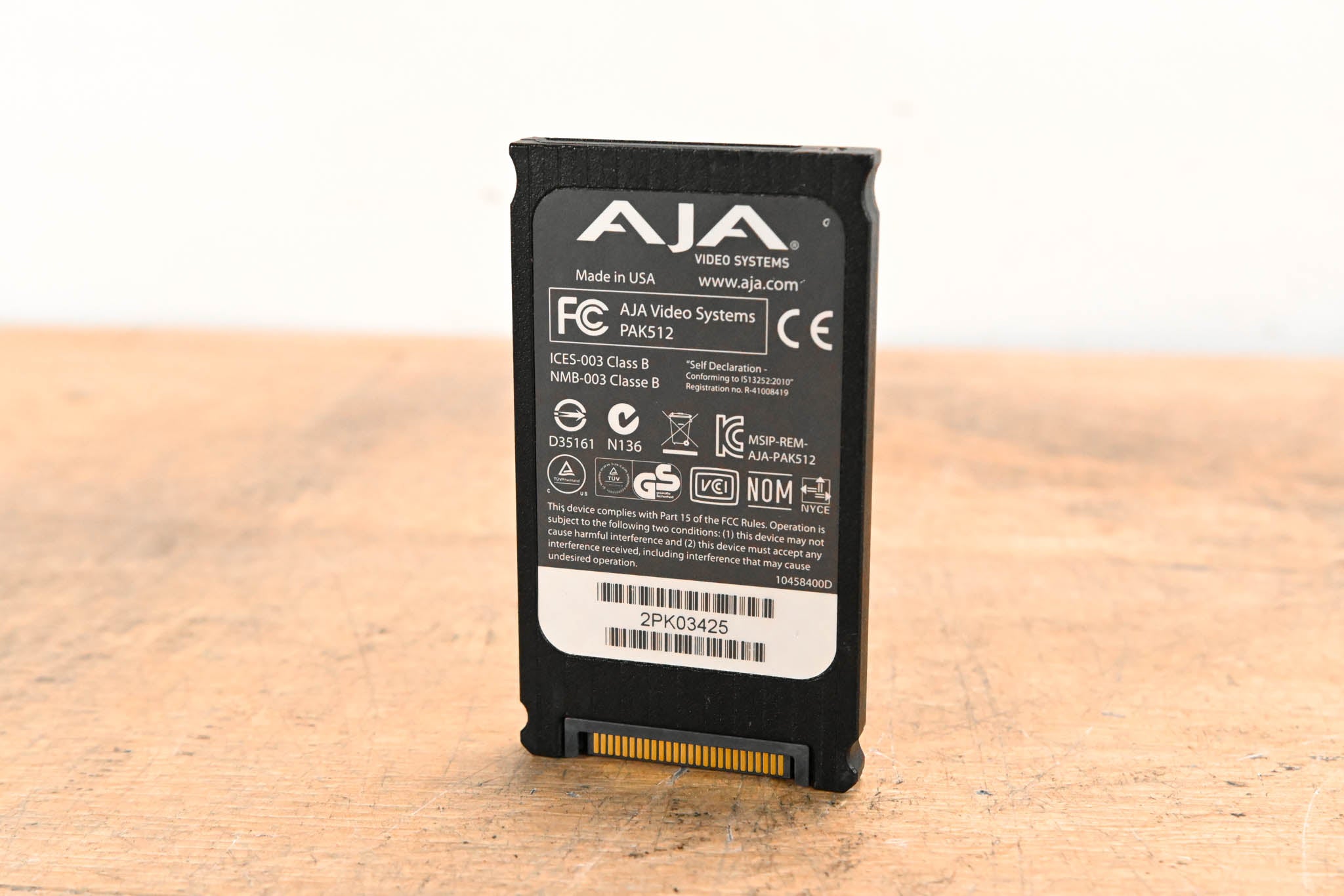 AJA PAK512 SSD Module for Ki Pro Systems