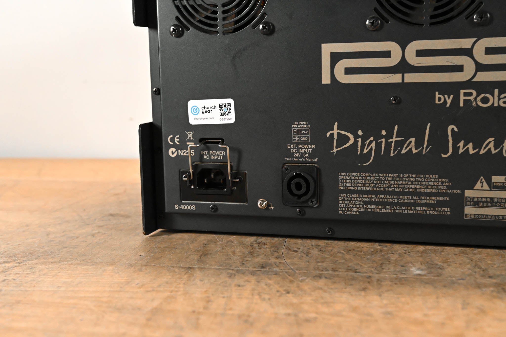 Roland S-4000S-3208 Digital Snake 32x12 Modular Stage Unit