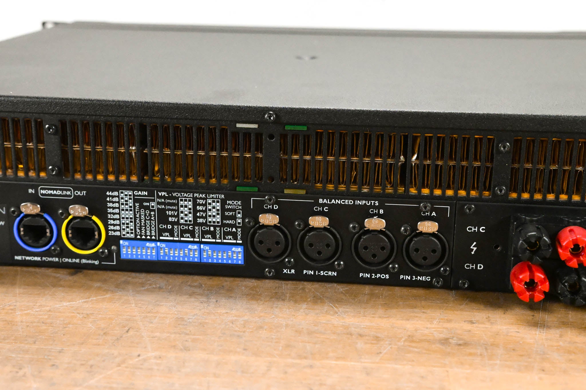 Lab Gruppen FP6000Q 6000W Four-Channel Power Amplifier