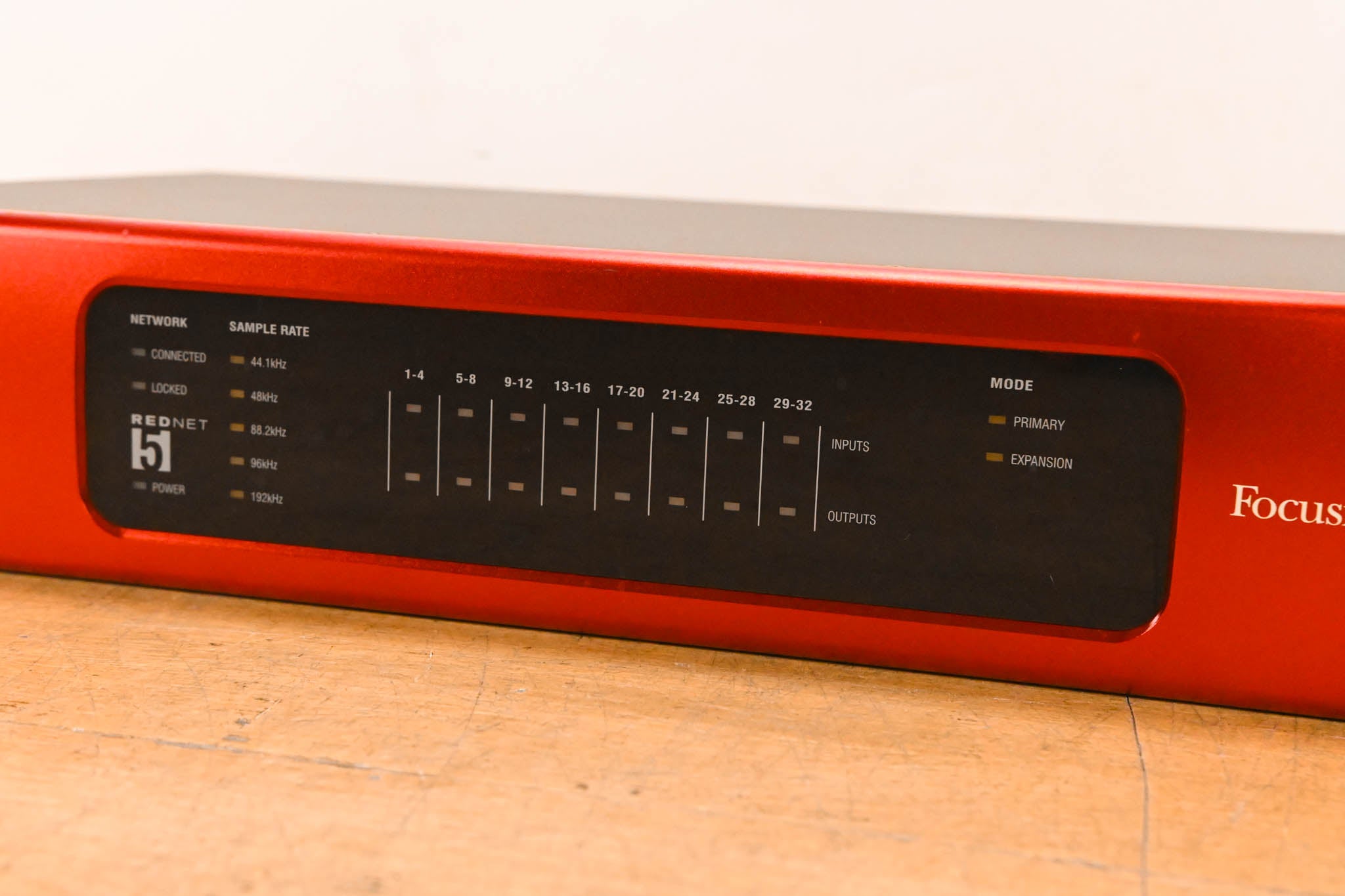 Focusrite RedNet 5 Pro Tools HD to Dante Network Bridge