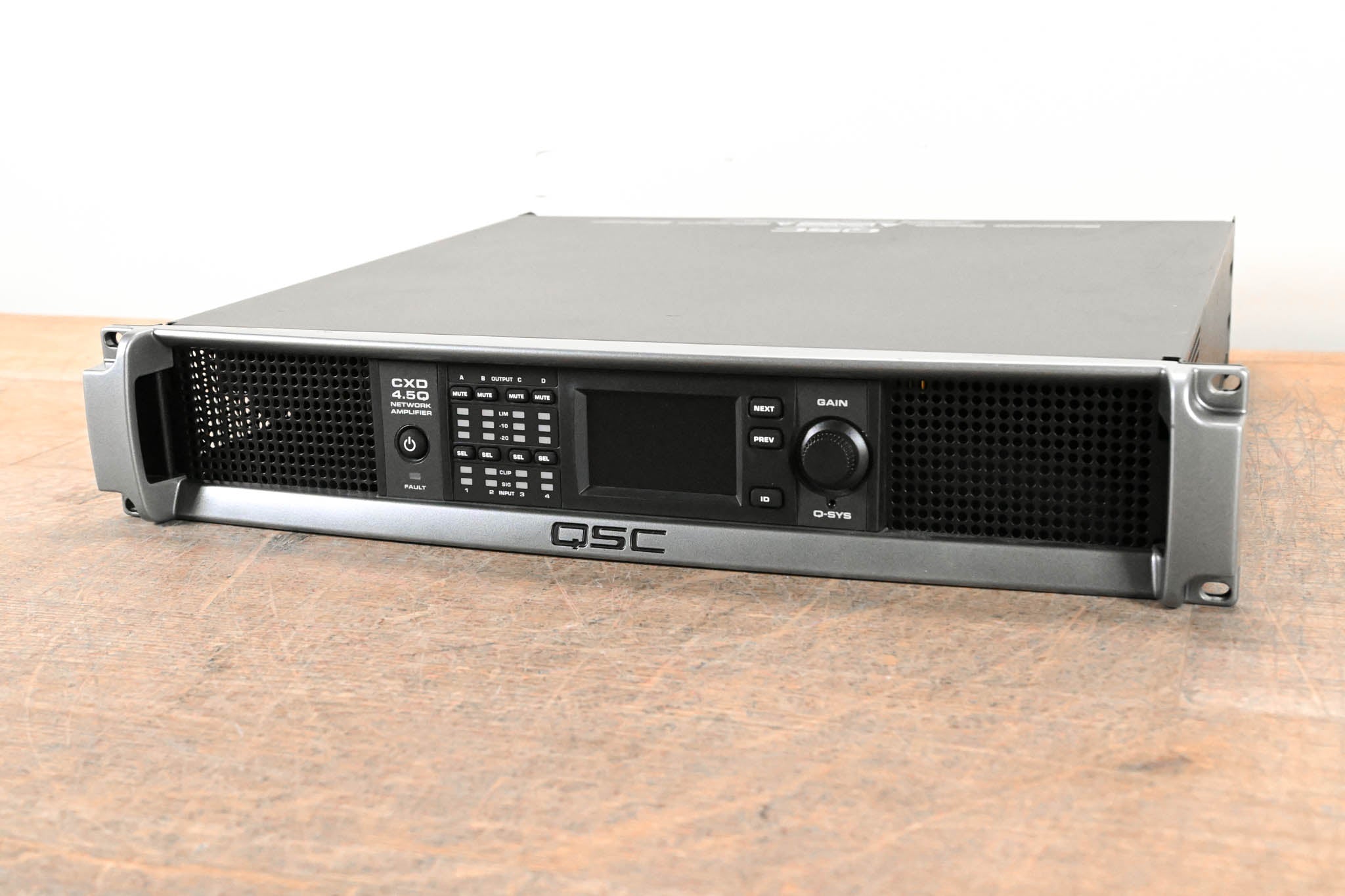 QSC CXD4.5 4-Channel Installation Power Amplifier with DSP