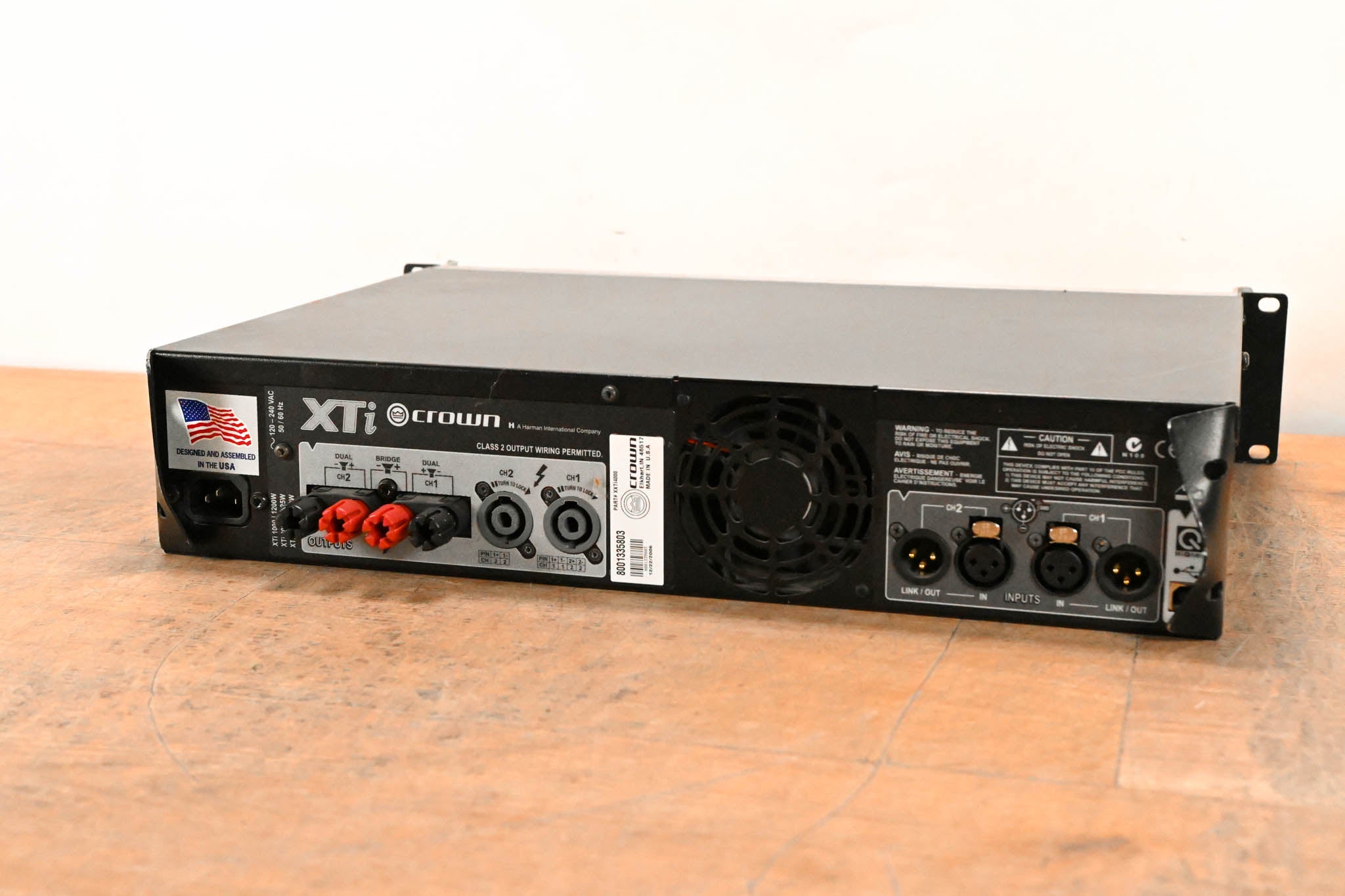 Crown XTi 4000 Stereo Power Amplifier with DSP