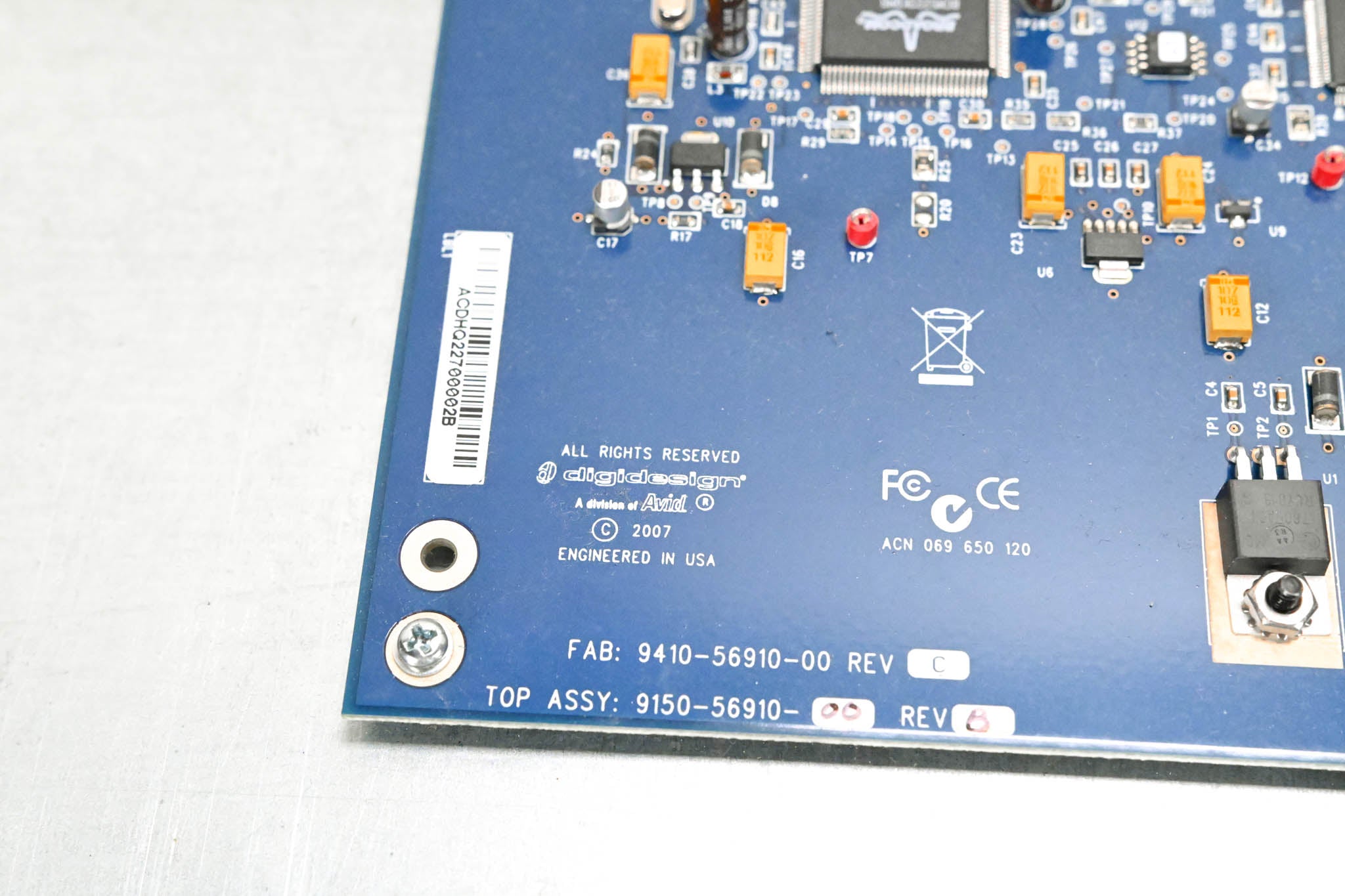 AVID AT16 A-Net Output Card for SC48 Console