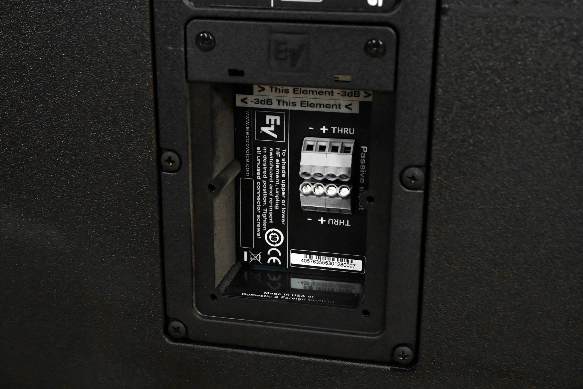 Electro-Voice (EV) EVA-2082S/906 Full-Range Line-Array Speaker (PAIR)