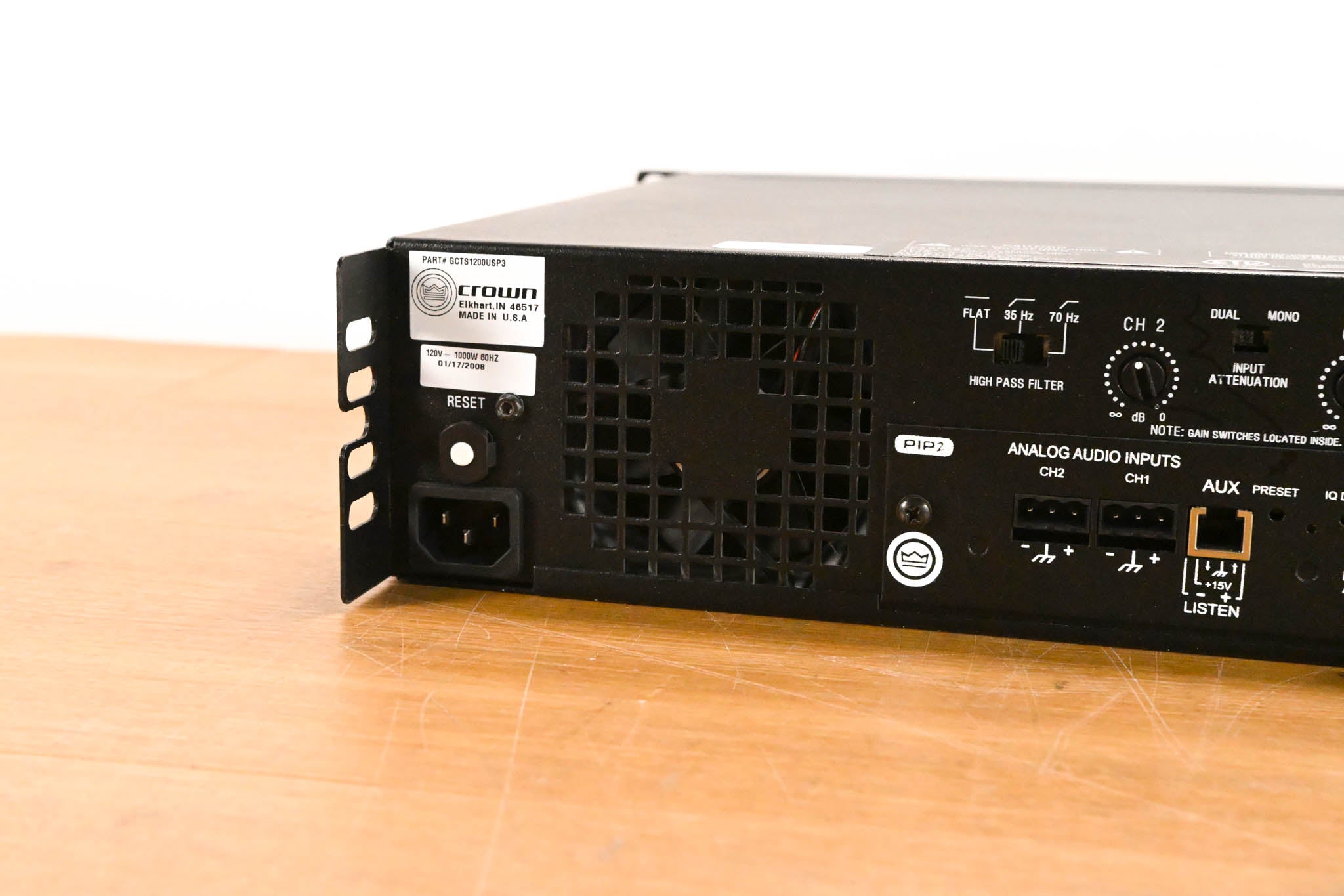 Crown CTs 1200 Two-Channel 600W Power Amplifier