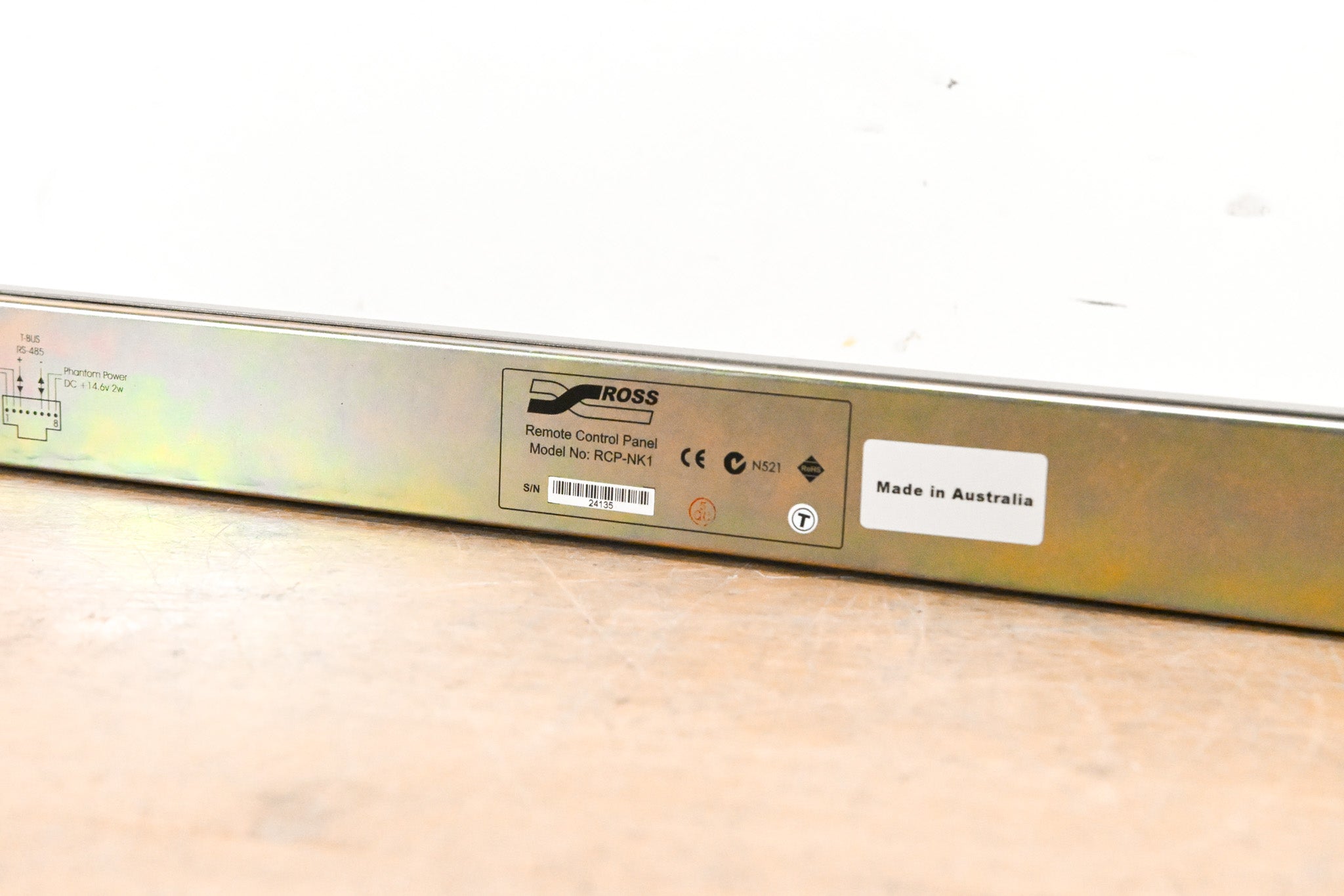 Ross RCP-NK1 Local or Remote Control Panel