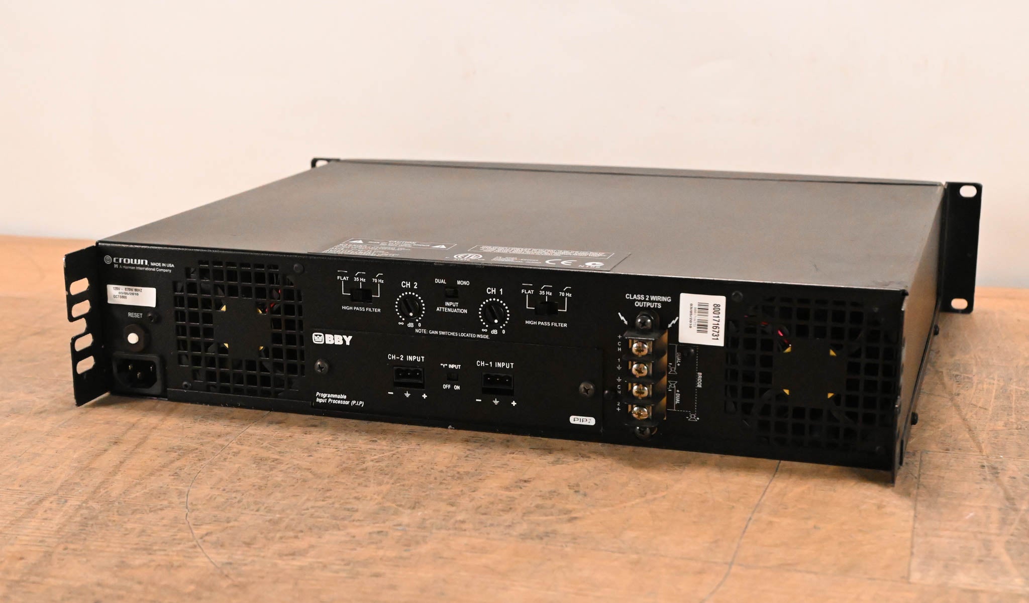 Crown CTs 600 Two-Channel 300W Power Amplifier