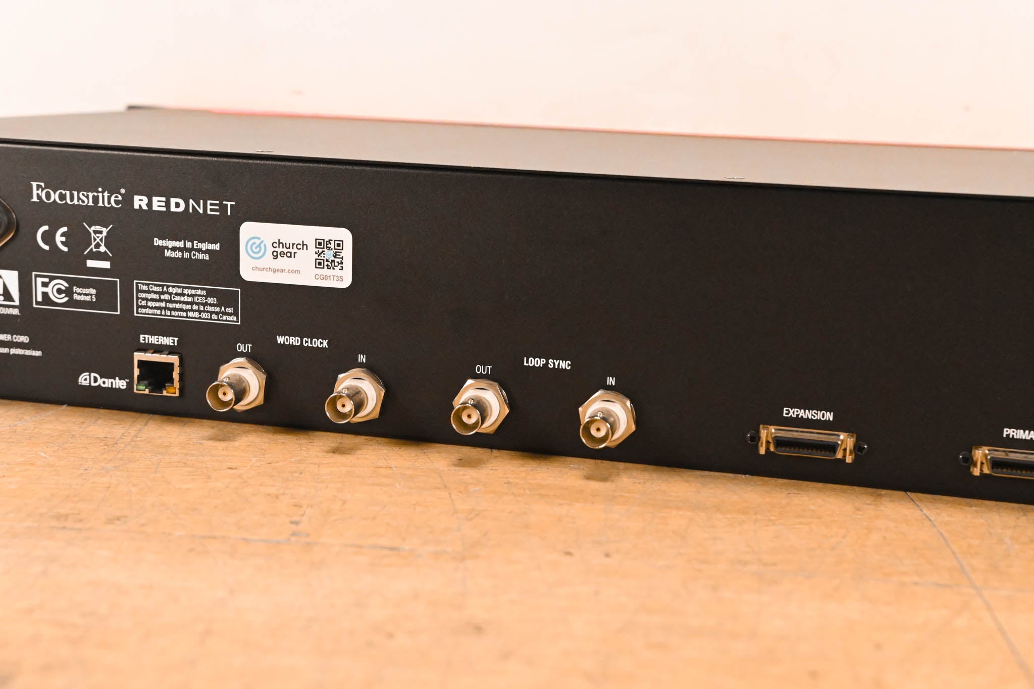 Focusrite RedNet 5 Pro Tools HD to Dante Network Bridge