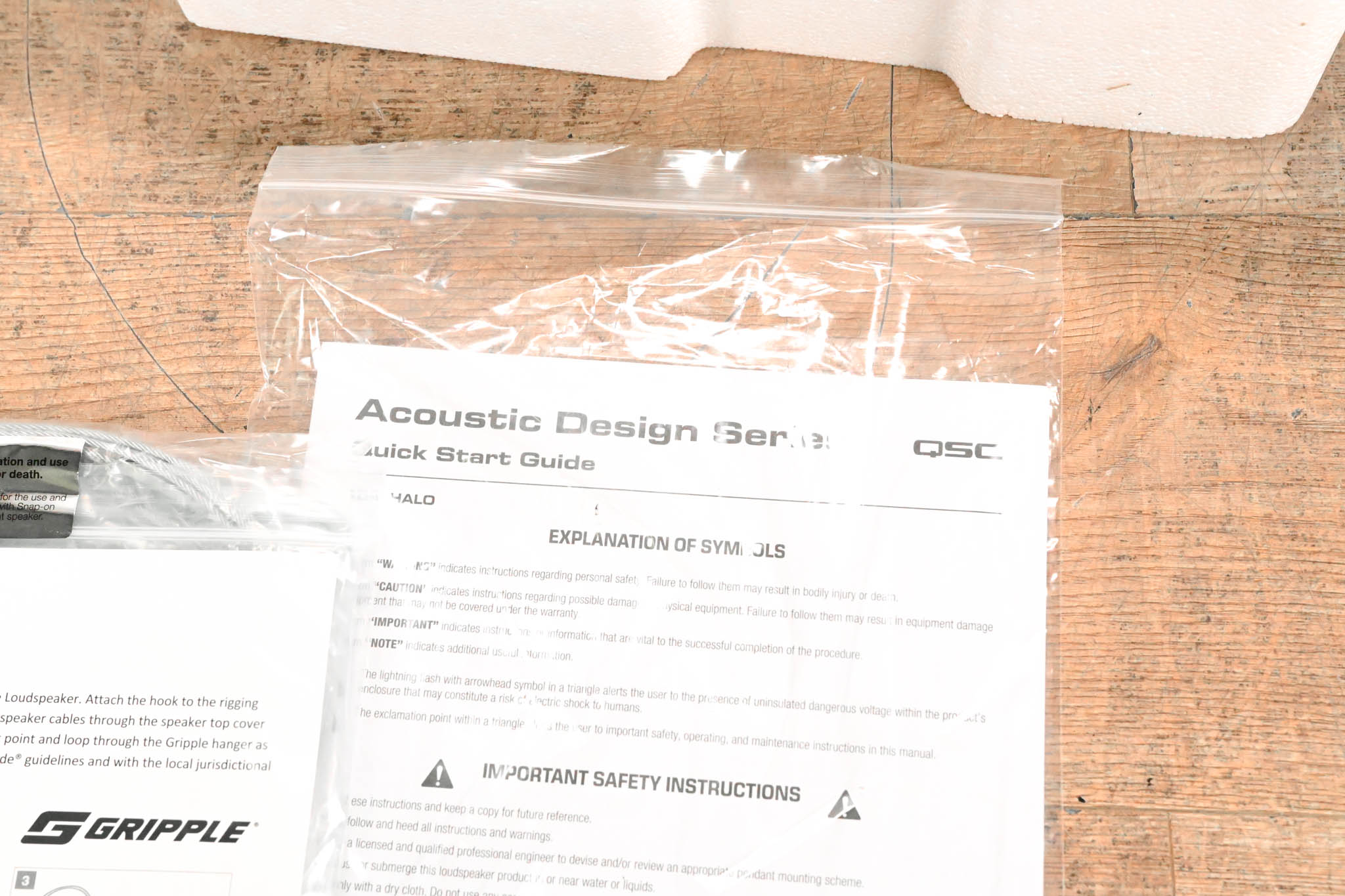 QSC AD-P.Halo Integrated SUB/SAT Pendant Loudspeaker System