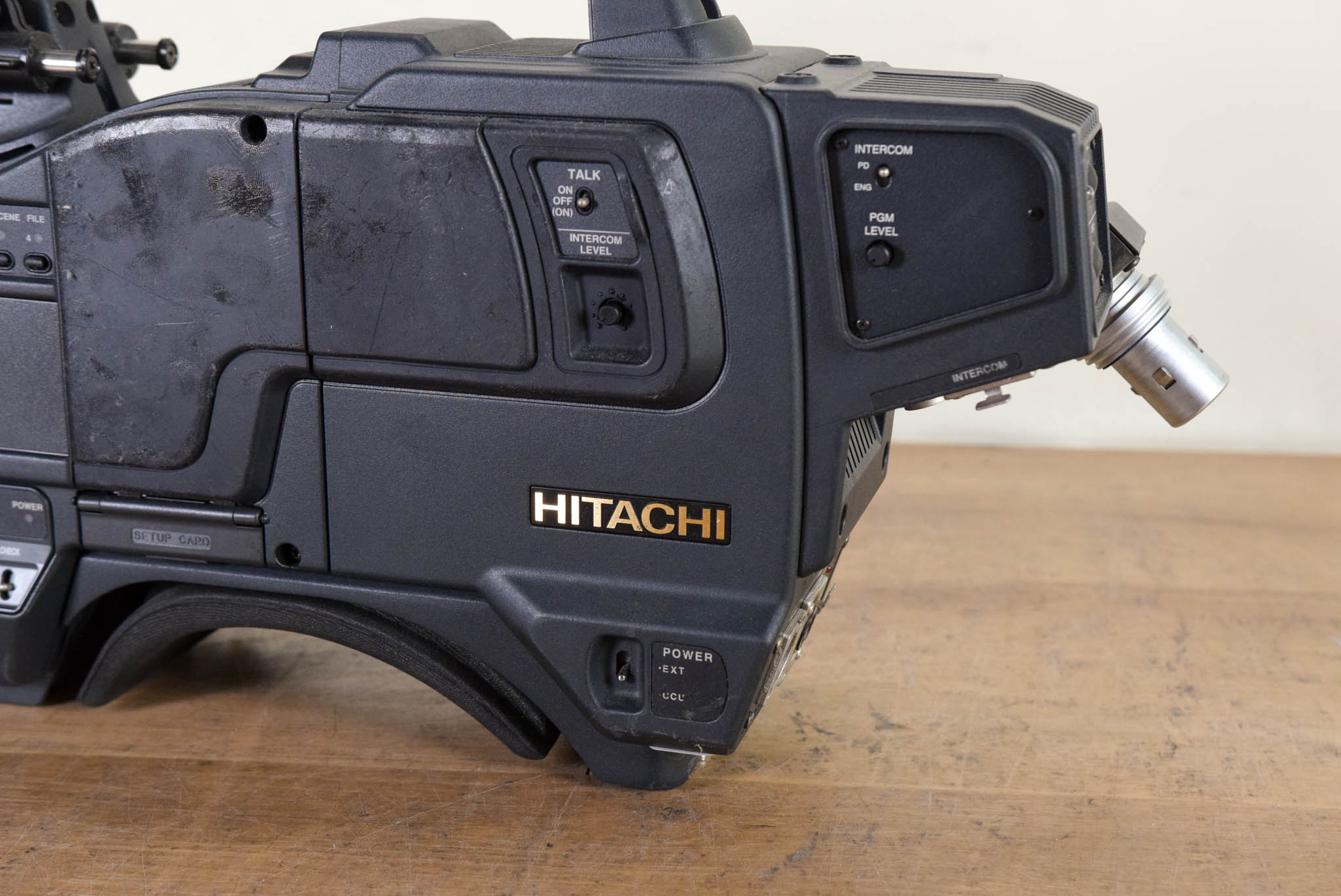 Hitachi Z-4000W CCD Camcorder with CX-Z3A Triax Adapter