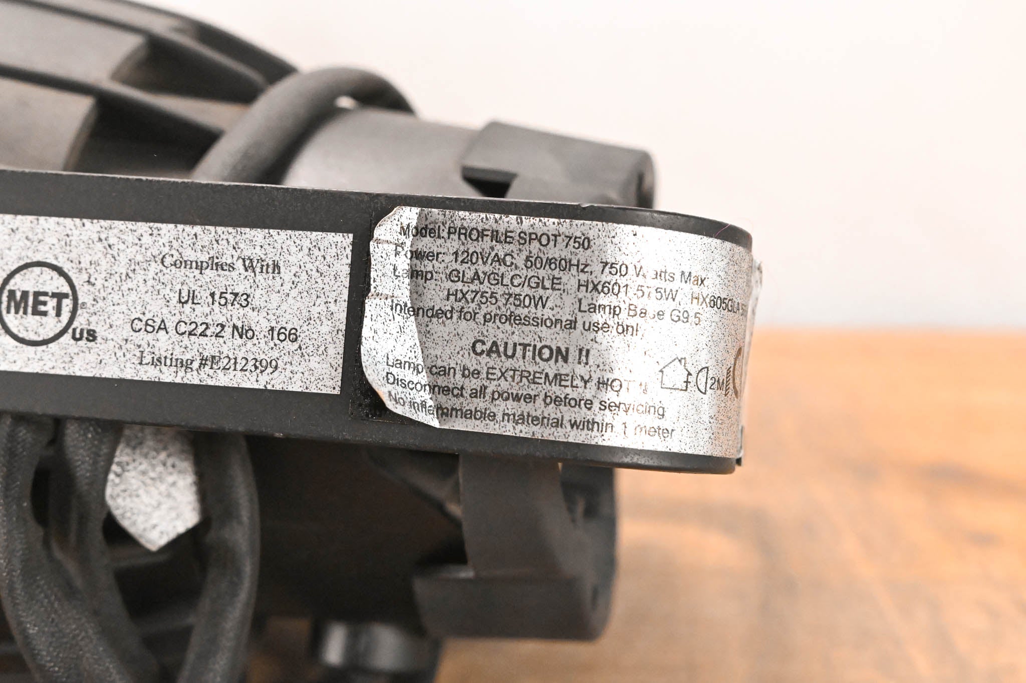 Dortron Profile Spot 750 36 Degree Ellipsoidal Light