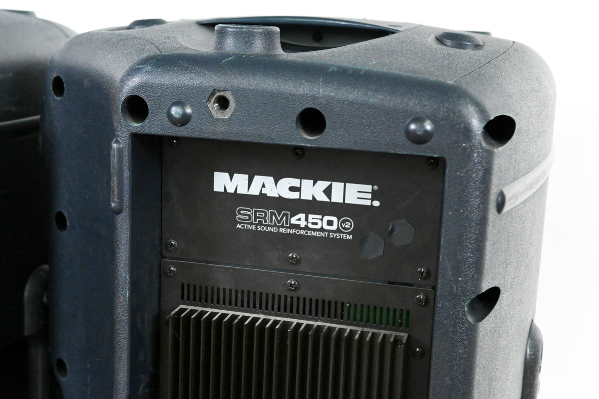 Mackie SRM450v2 400W 12" Active 2-Way Loudspeaker (PAIR)