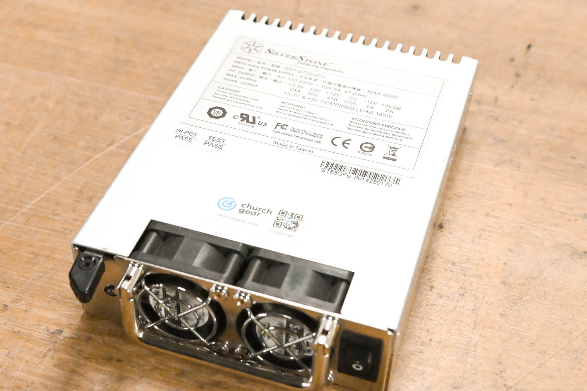 Silverstone SST-ST55GFU 550W Power Supply Module for Server/TriCaster