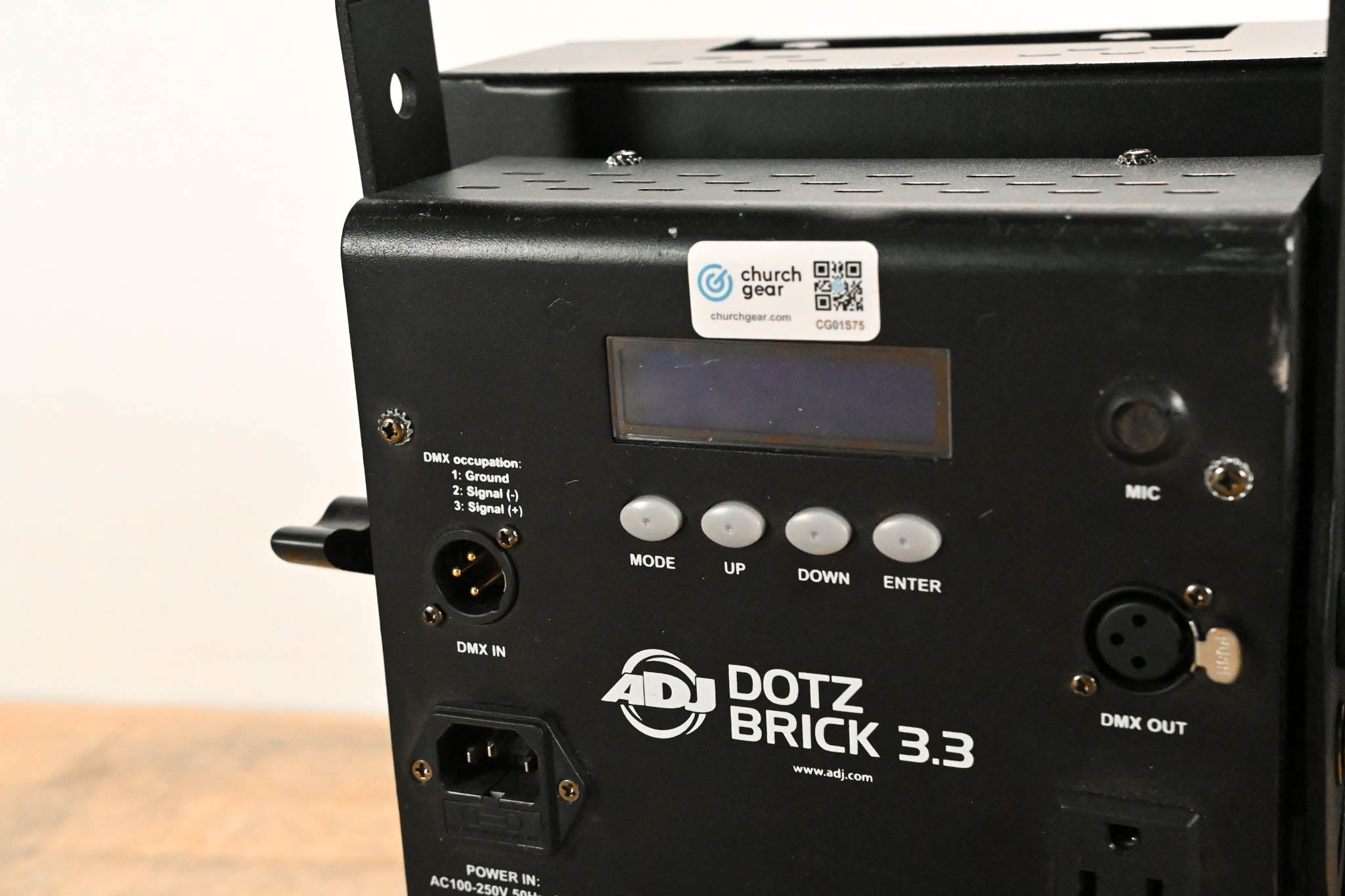 ADJ Dotz Brick 3.3 30W Tri-Color COB LED Wash Light