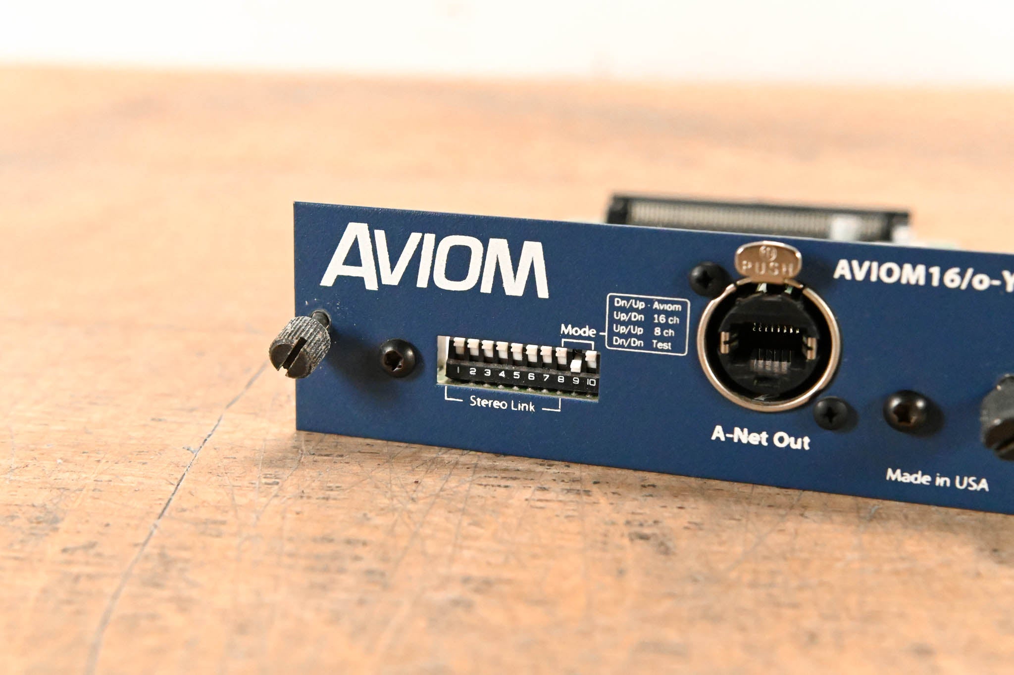 Aviom 16/o-Y1 A-Net Card for Yamaha Digital Products