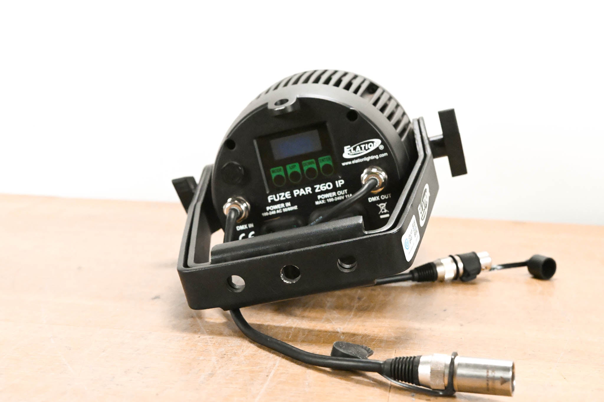 Elation FUZE PAR Z60 IP 60W RGBW LED Par with Zoom (NO POWER CABLE)