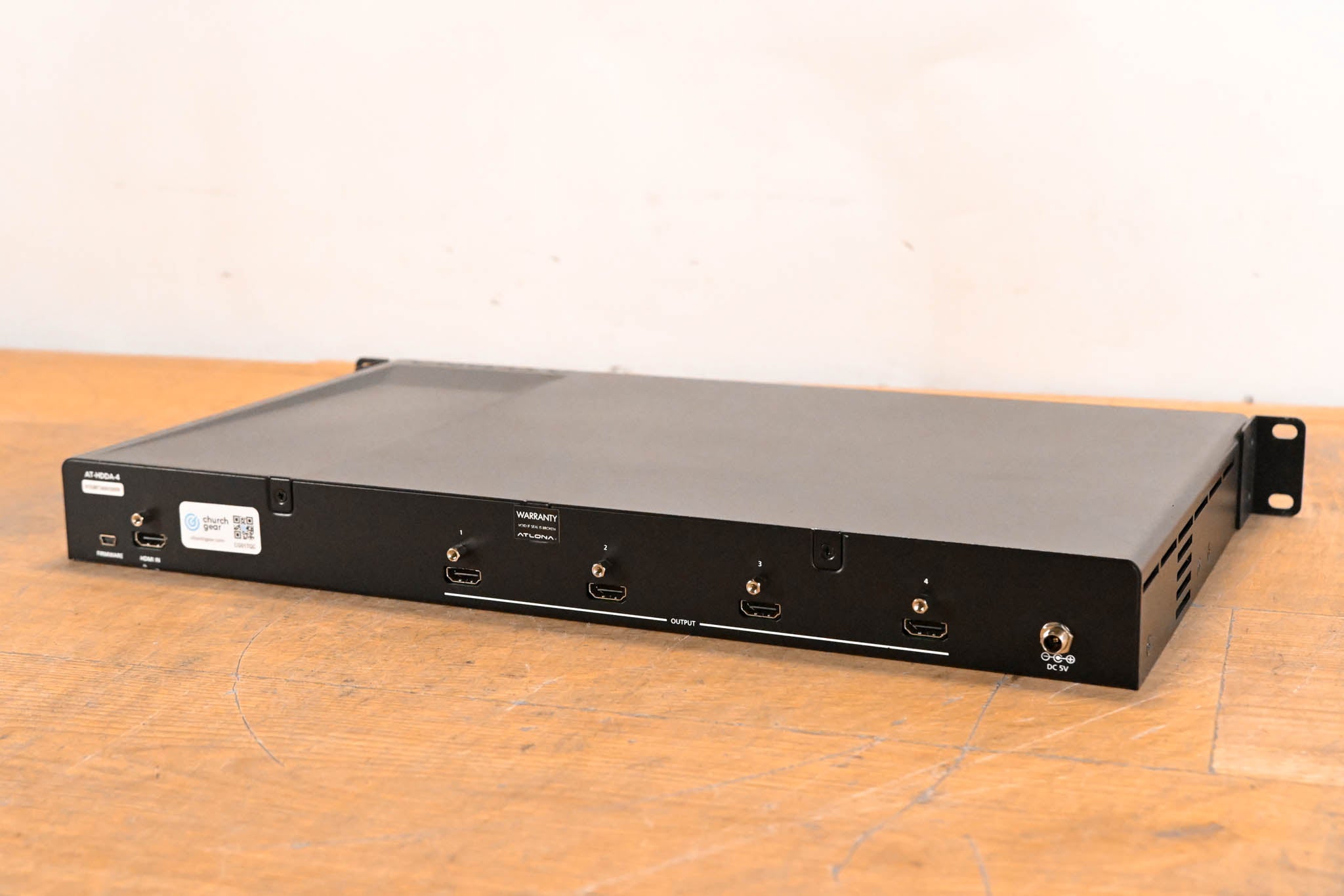 Atlona AT-HDDA-4 1x4 HDMI 4K/UHD Distribution Amplifier (NO PSU)