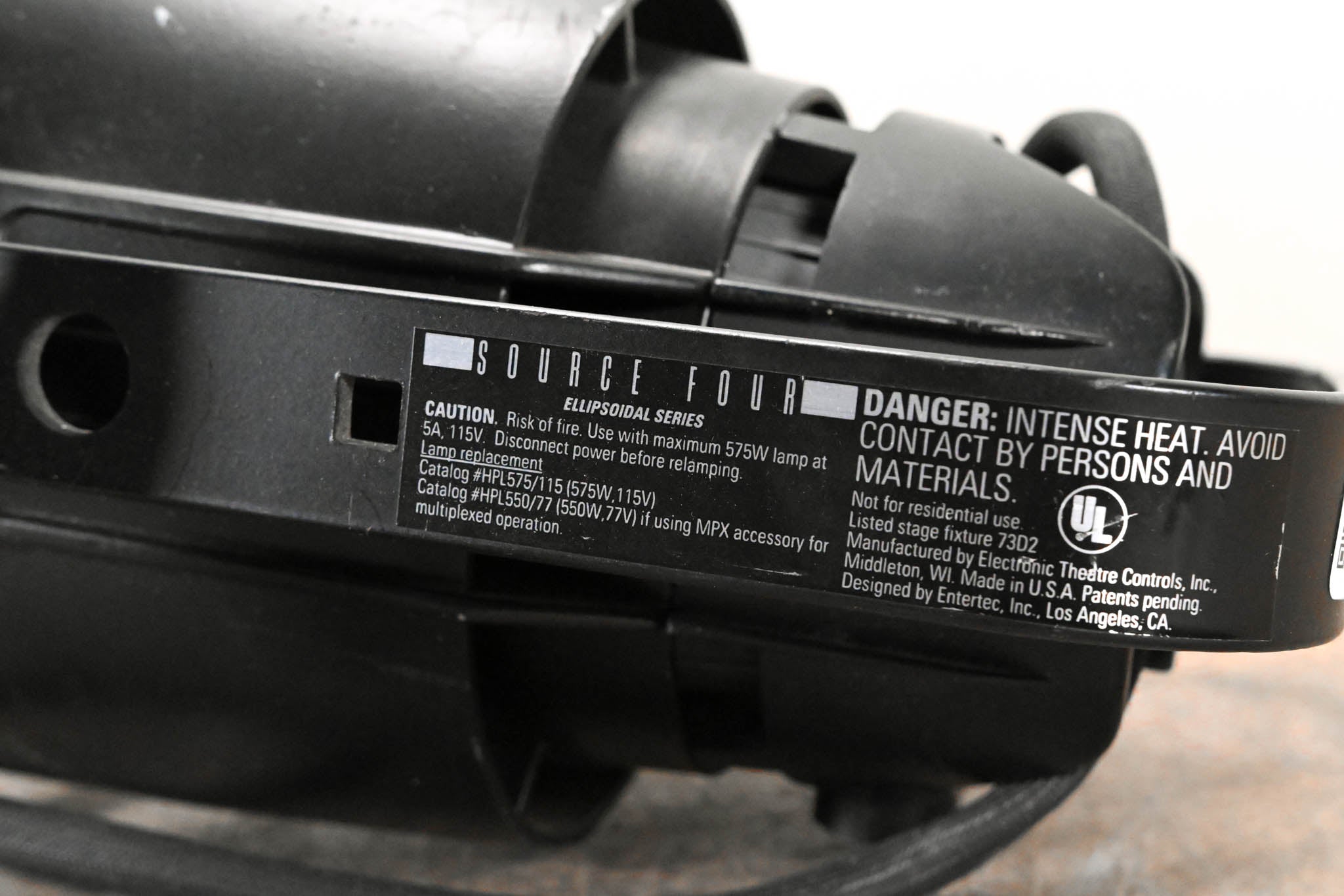 ETC Source Four 575 Ellipsoidal Light (No Lens Tube)