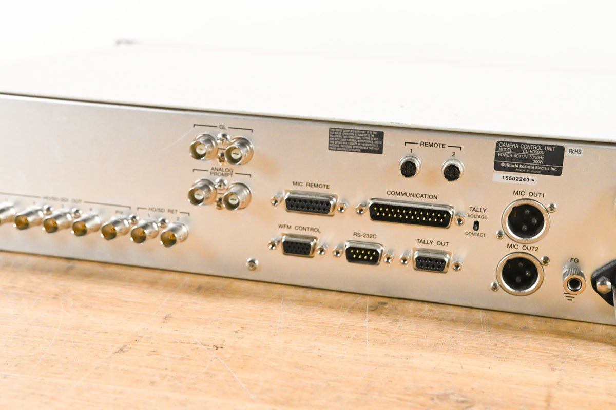 Hitachi CU-HD500 Fiber Optic Camera Control Unit