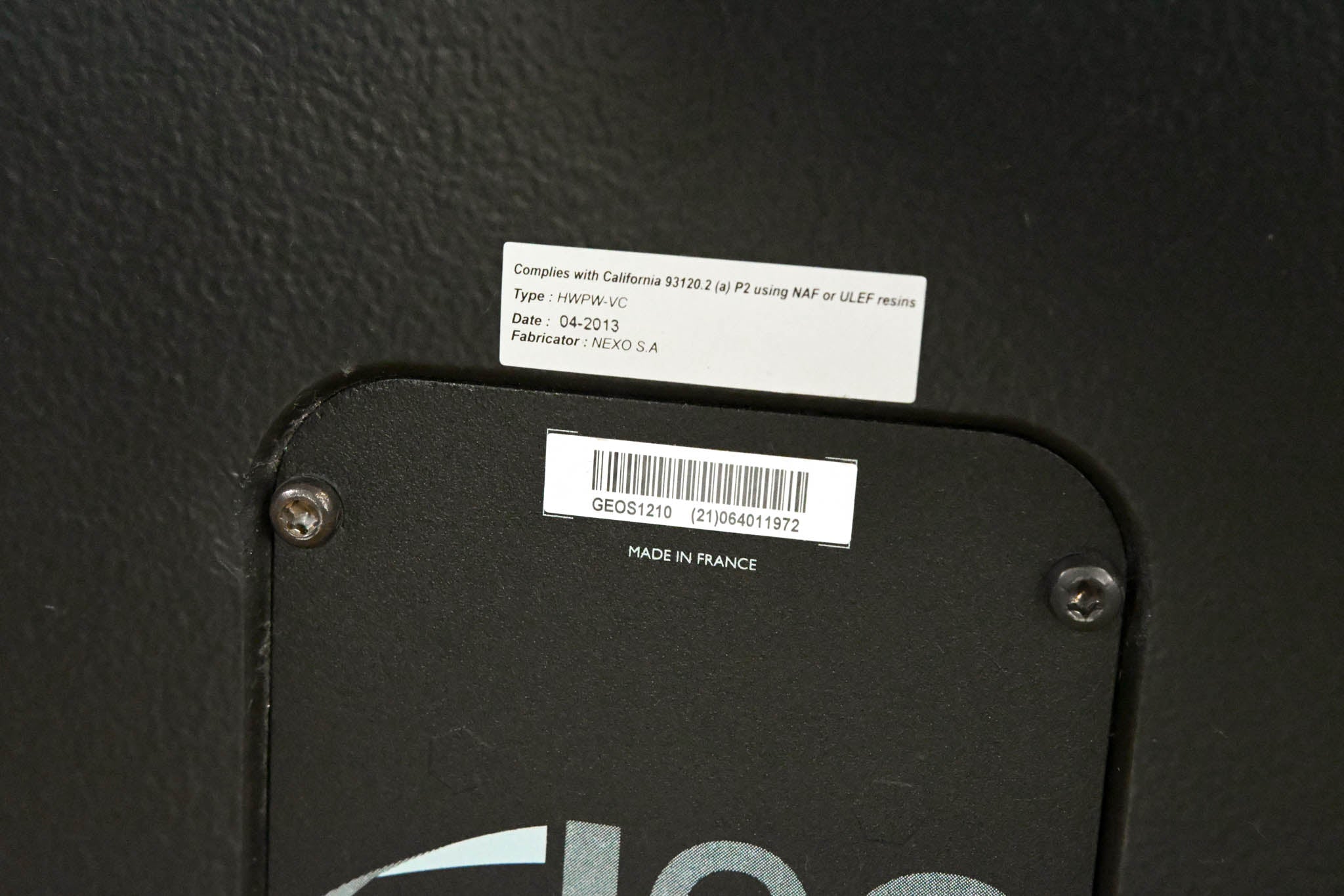 NEXO GEO S1210 2-Way Passive Loudspeaker (PAIR)