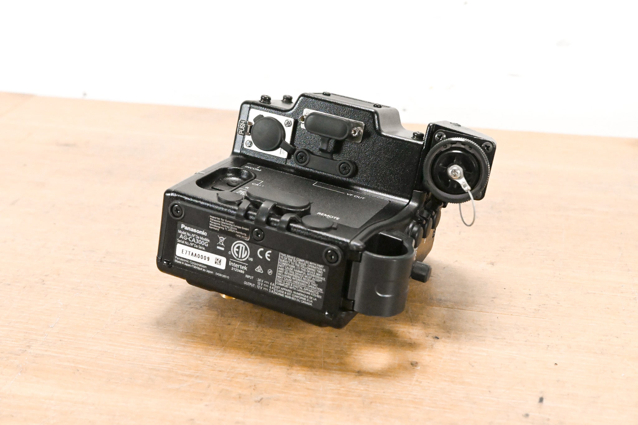 Panasonic AG-CA300G Camera Studio Adapter