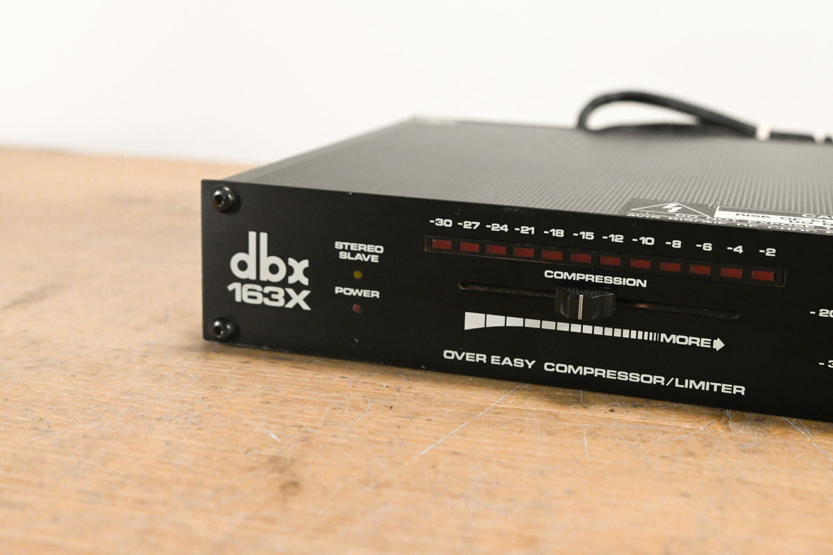 dbx 163x Single-Channel Over Easy Compressor / Limiter
