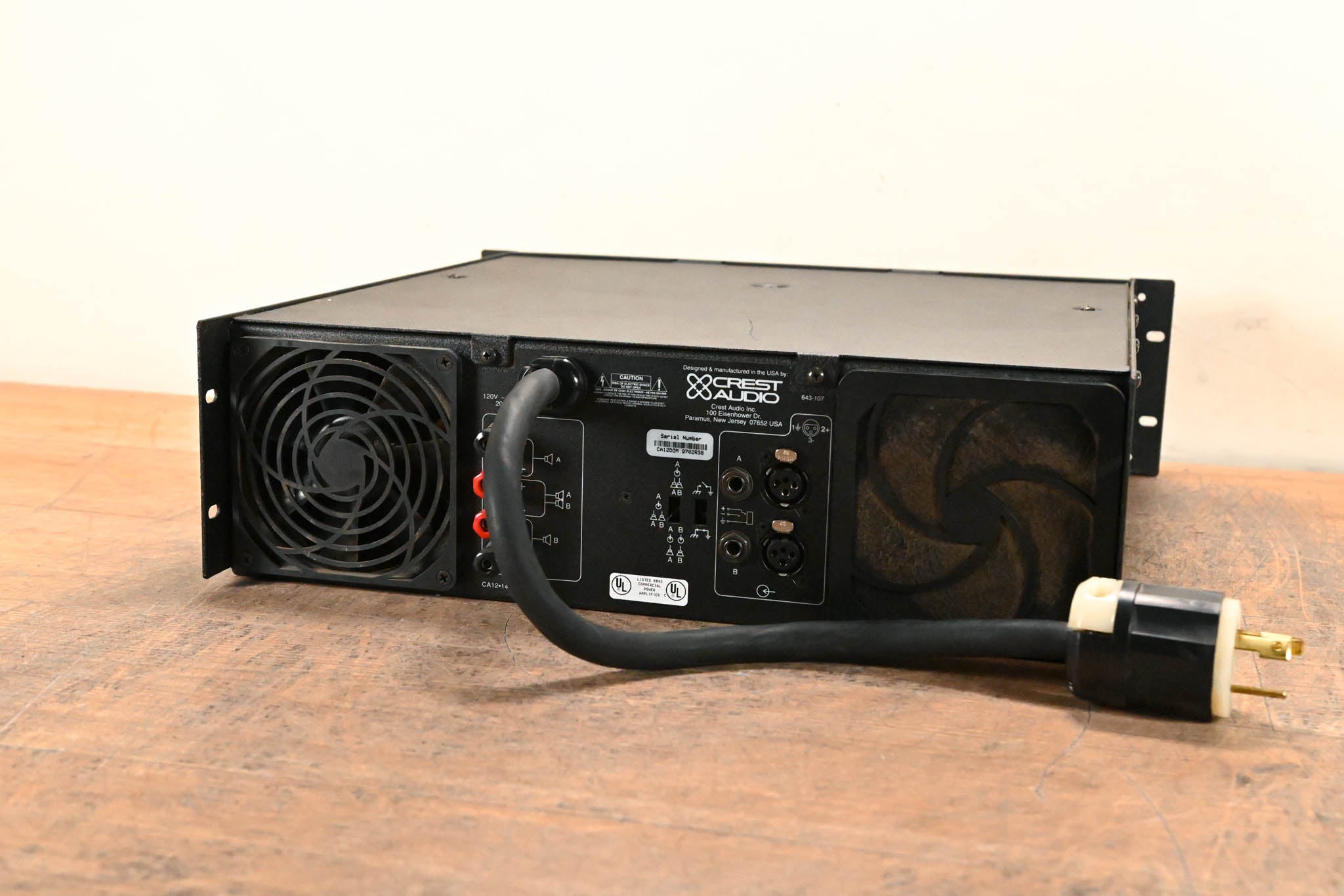 Crest Audio CA12 2-Channel Power Amplifier