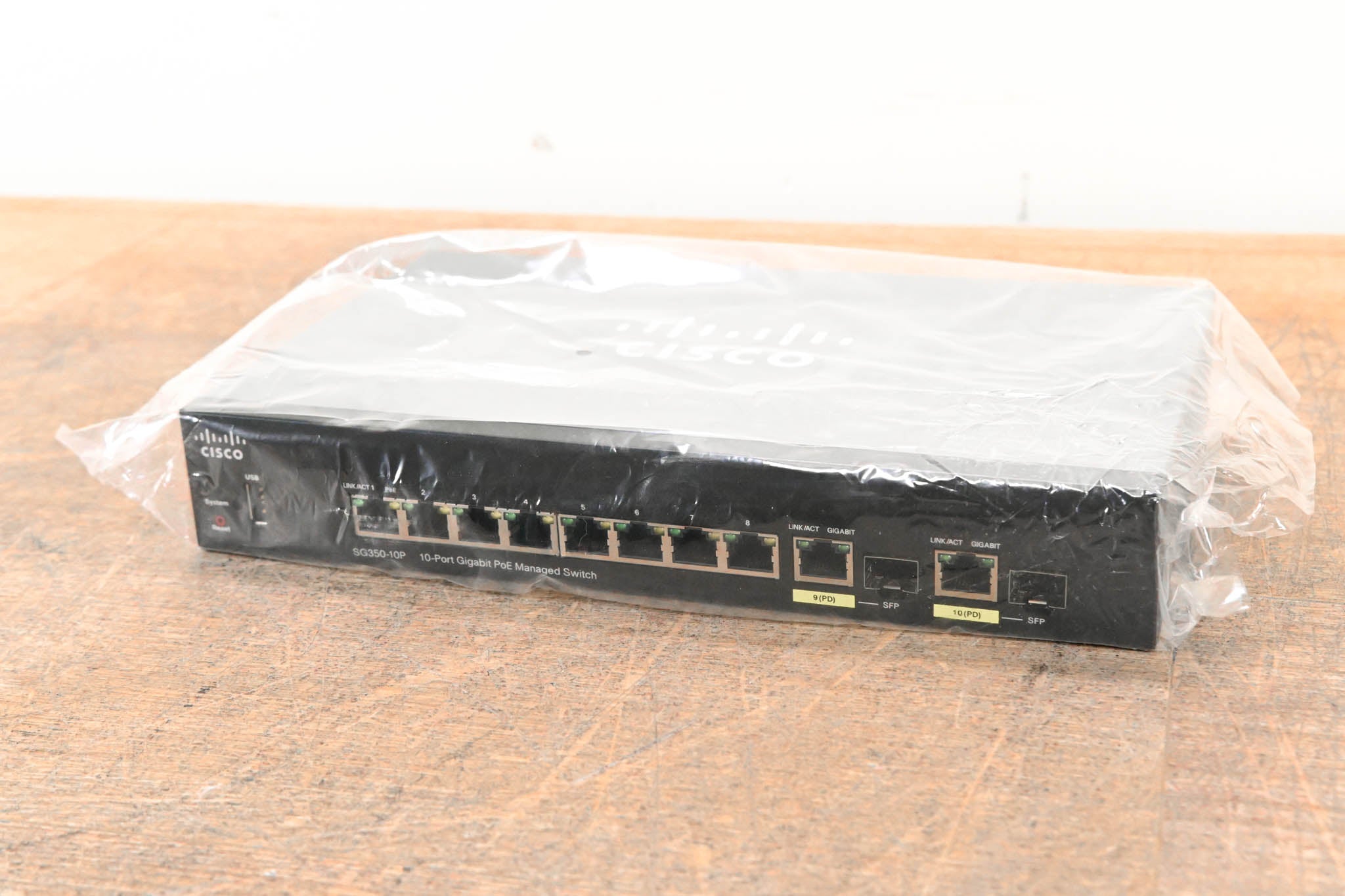 Cisco SG350-10P 10-Port Managed Switch