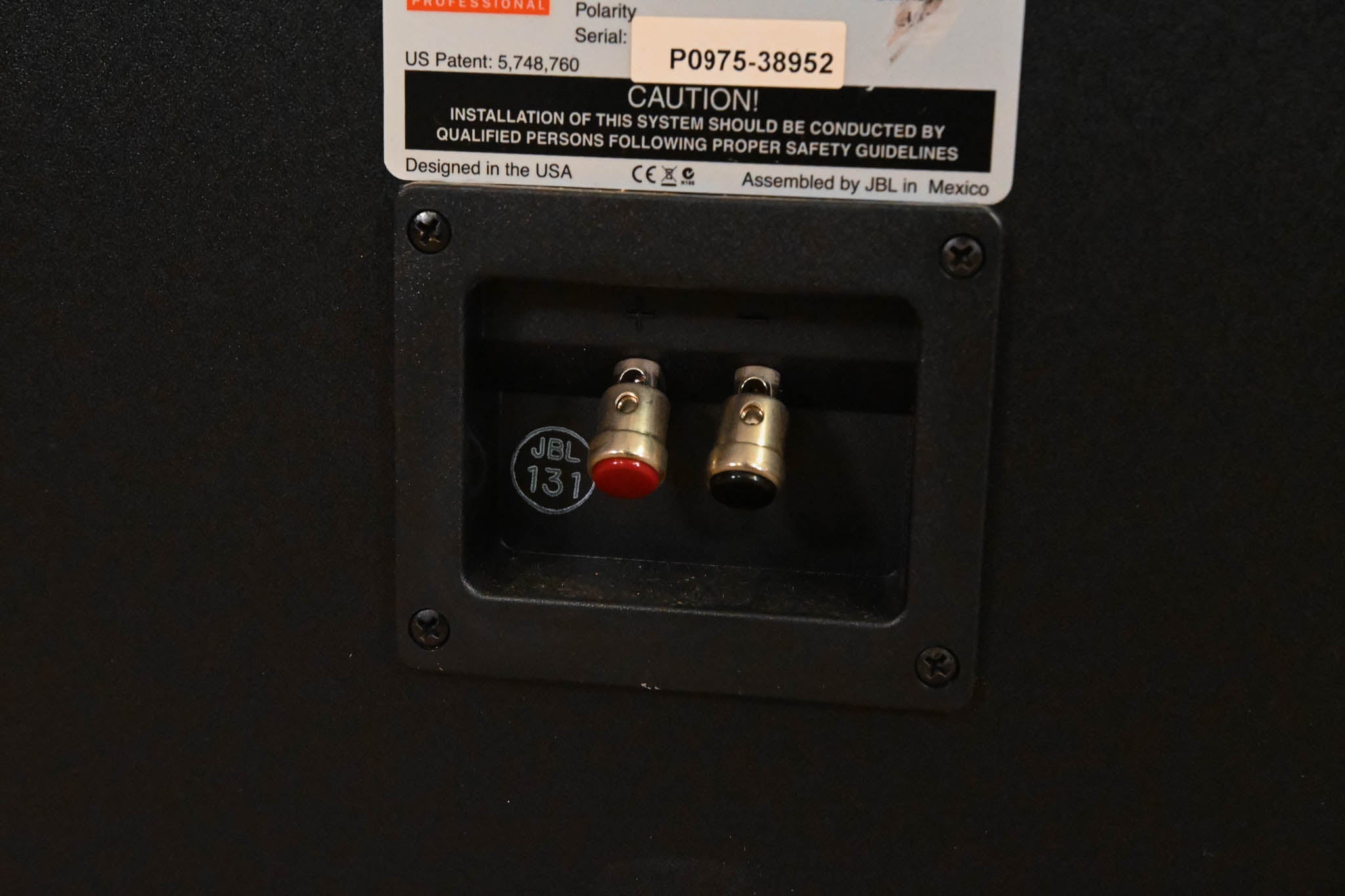 JBL 4739 Dual 15″ Passive Cinema Subwoofer