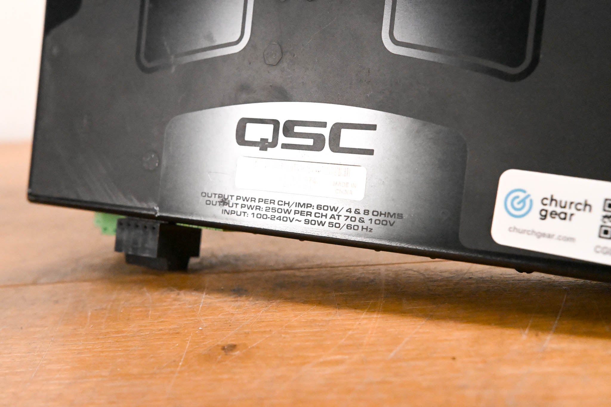 QSC SPA4-60 Four-Channel Power Amplifier