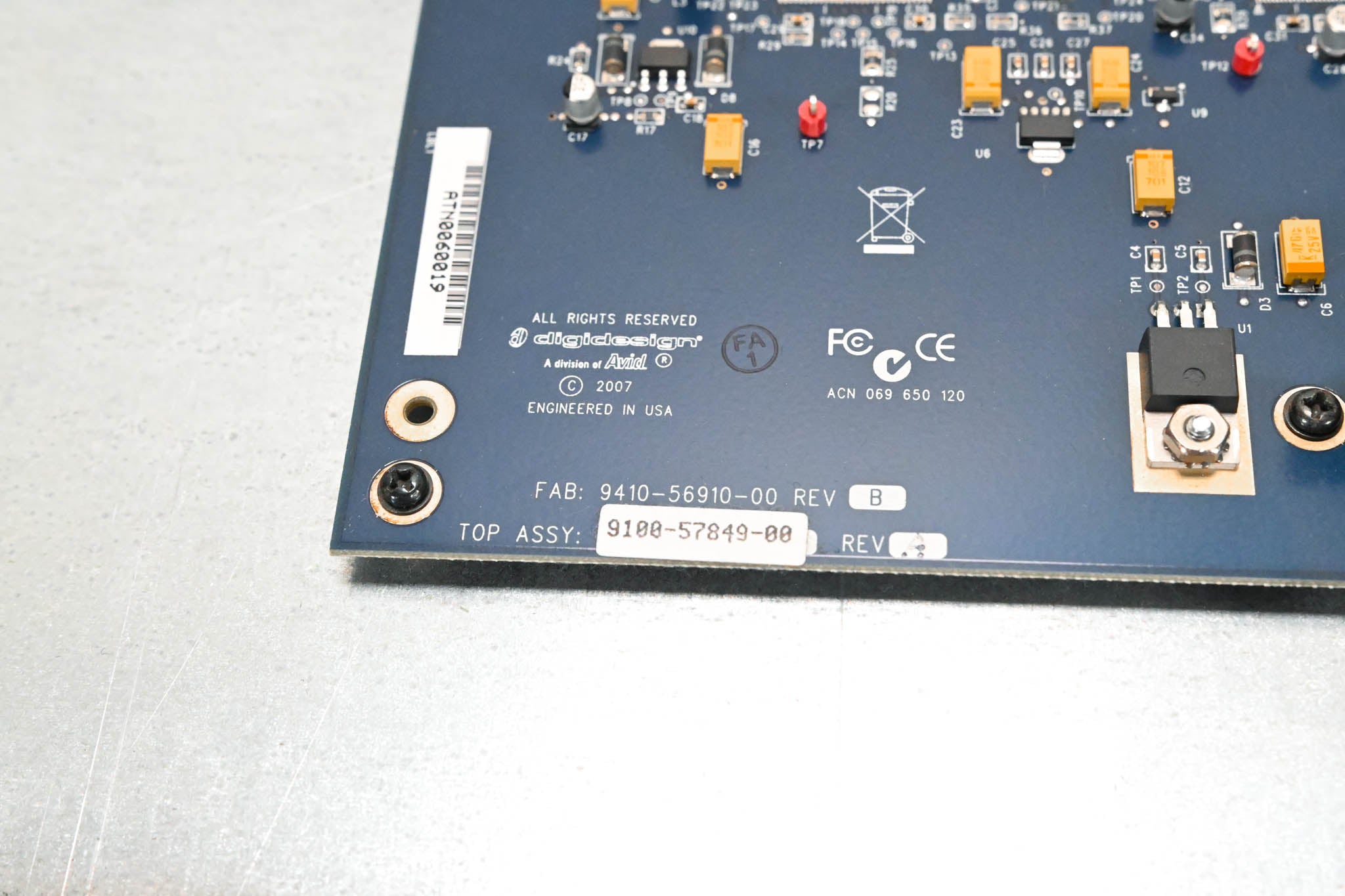 AVID AT16 A-Net Output Card for SC48 Console
