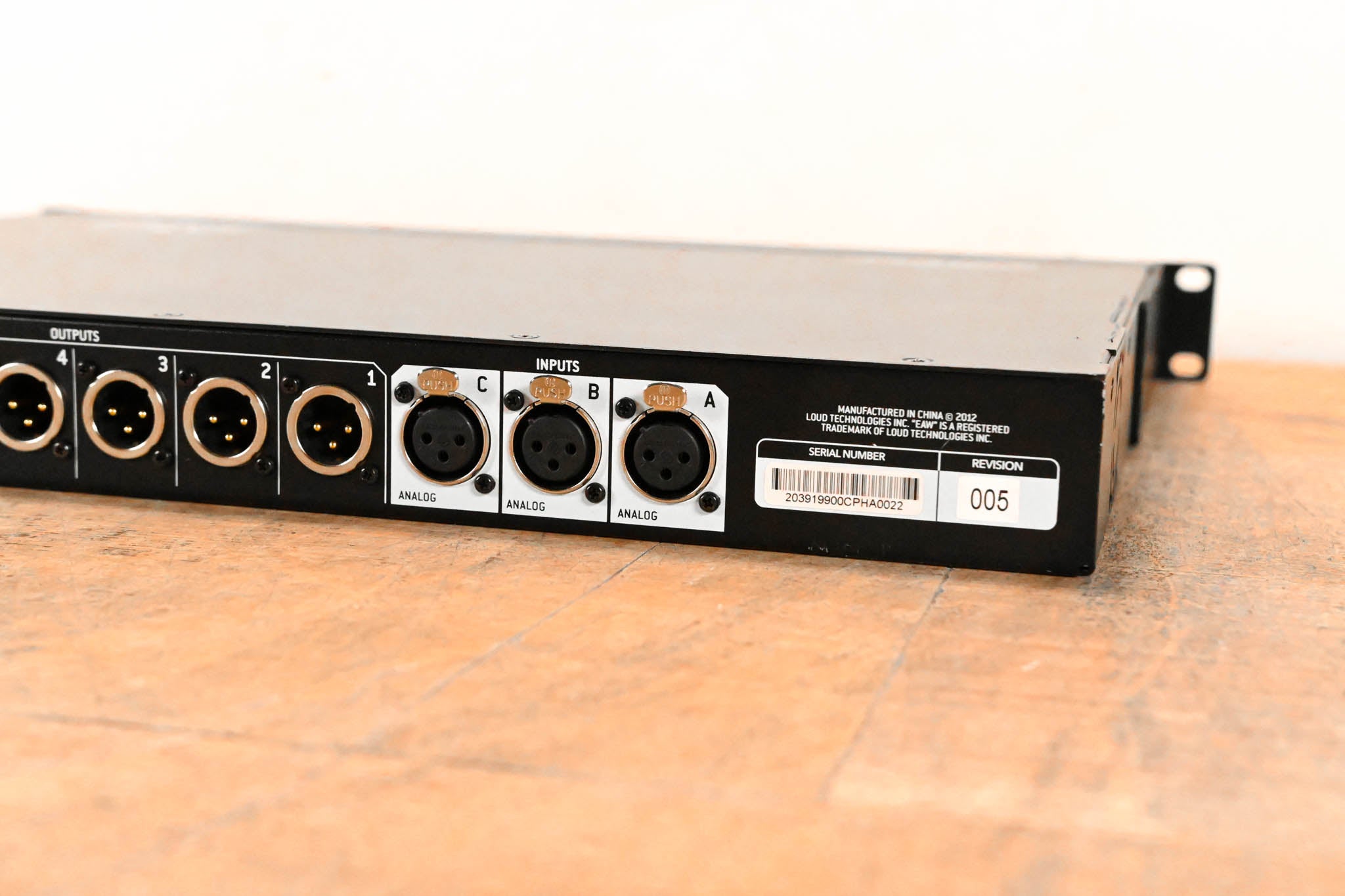 EAW UX3600 3x6 Digital Signal Processor