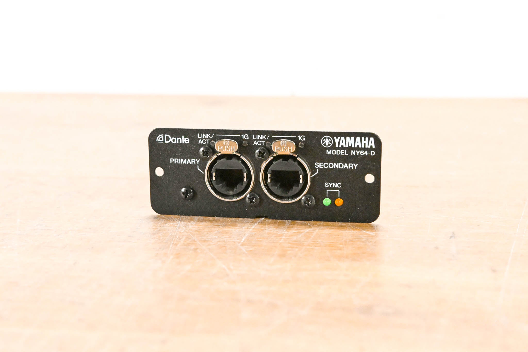 Yamaha NY64-D Dante I/O Expansion Card for TF Mixers