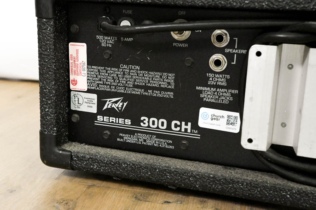Peavey 300 Series Monitor 150-Watt Graphic EQ/Power Amplifier